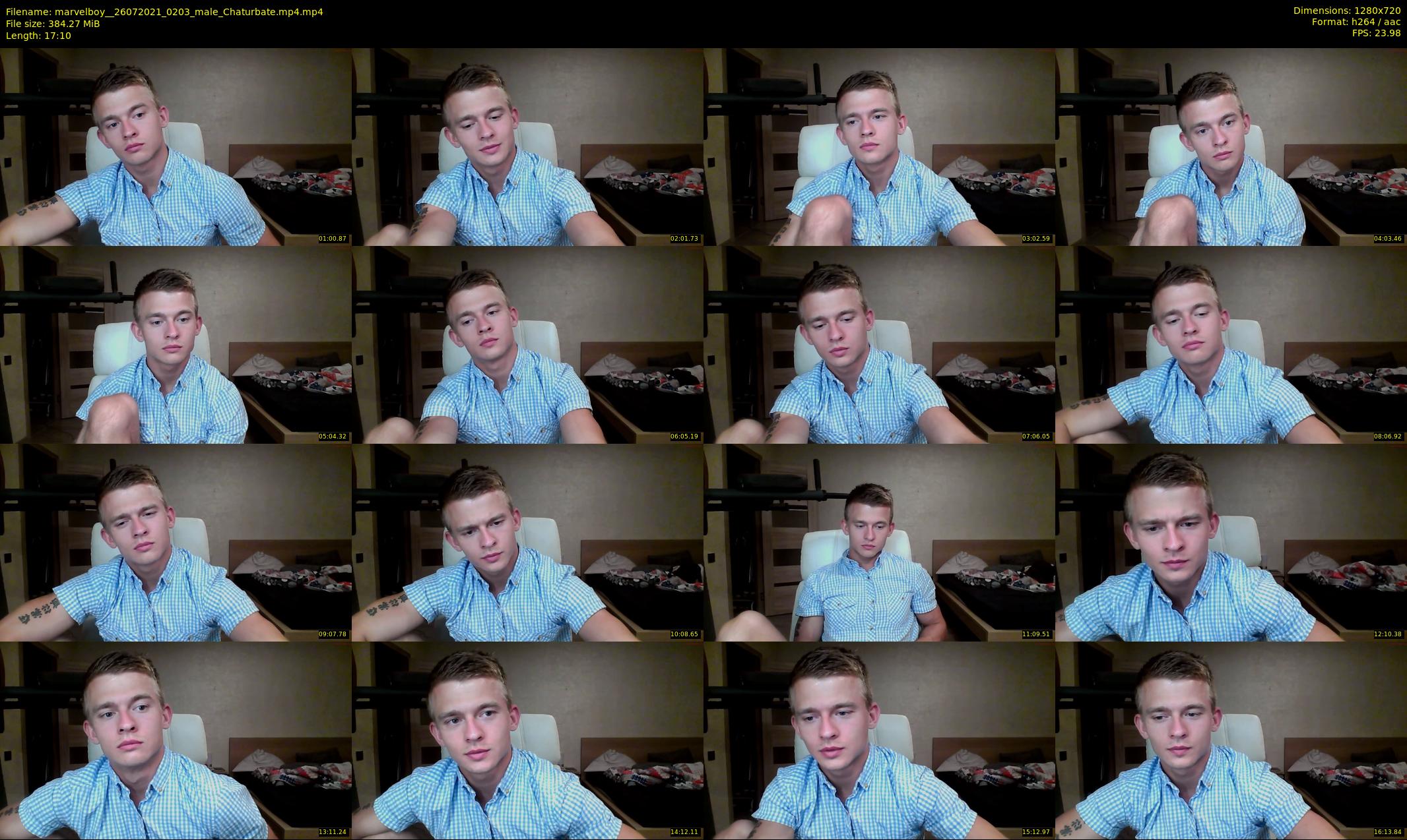 marvelboy_ — 18 minute Chaturbate male cam show recording, 720p, Jul 26, 2021