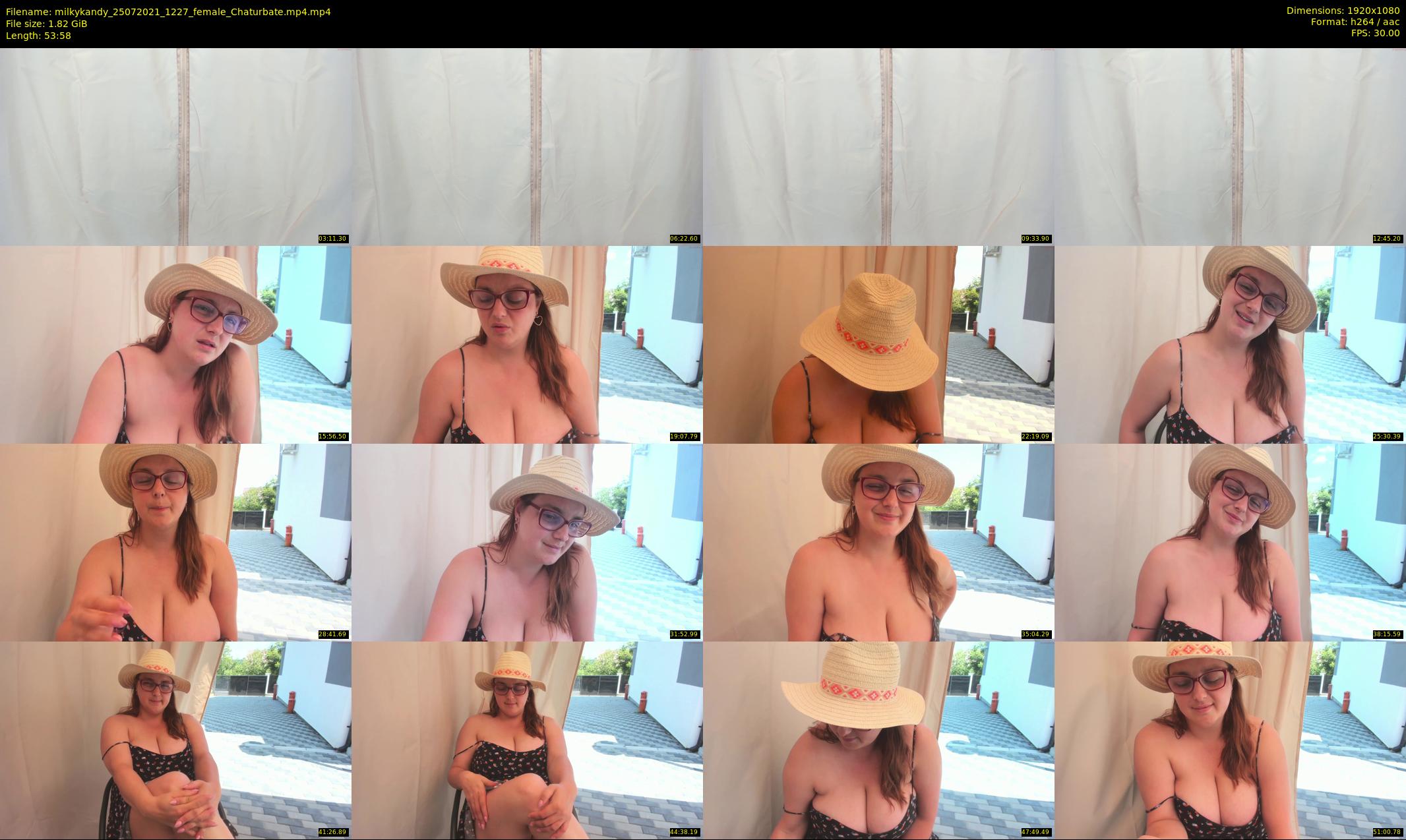 milkykandy — 54 minute Chaturbate female cam show recording, 1080p, Jul 25, 2021