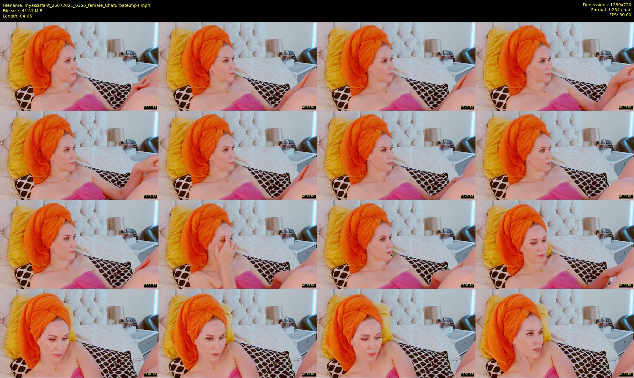 myassistant — 5 minute Chaturbate female cam show recording, 720p, Jul 26, 2021