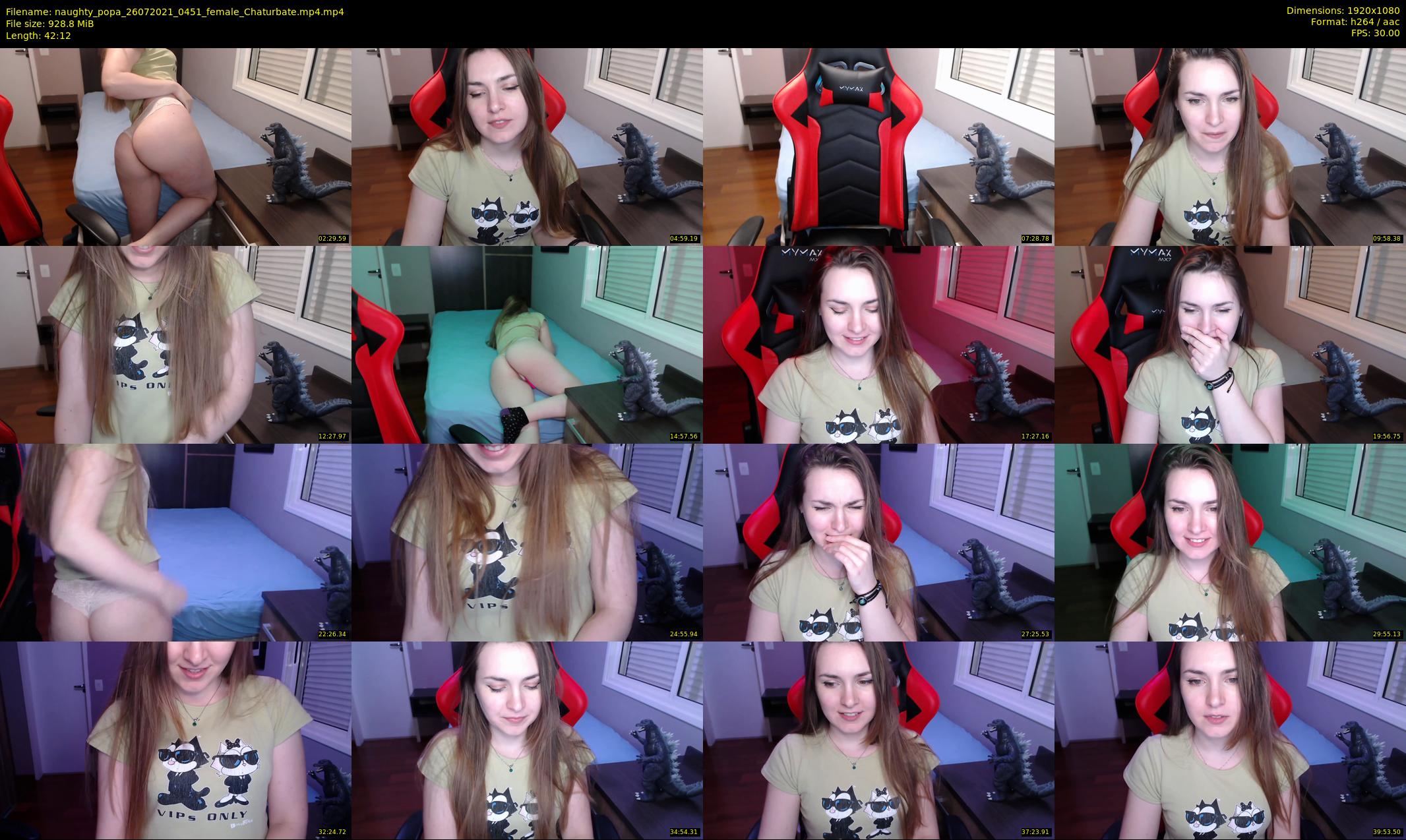 naughty_popa — 43 minute Chaturbate female cam show recording, 1080p, Jul 26, 2021