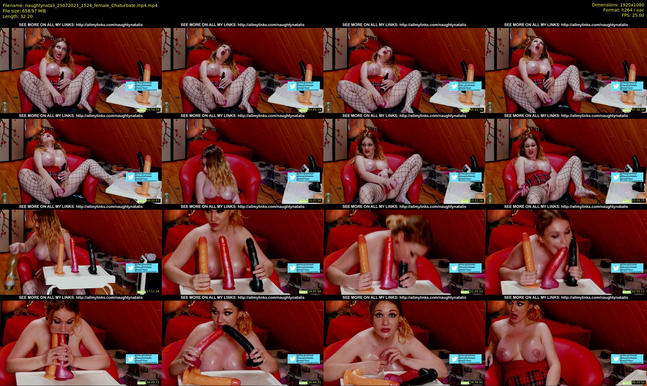 naughtynatali — 33 minute Chaturbate female cam show recording, 1080p, Jul 25, 2021