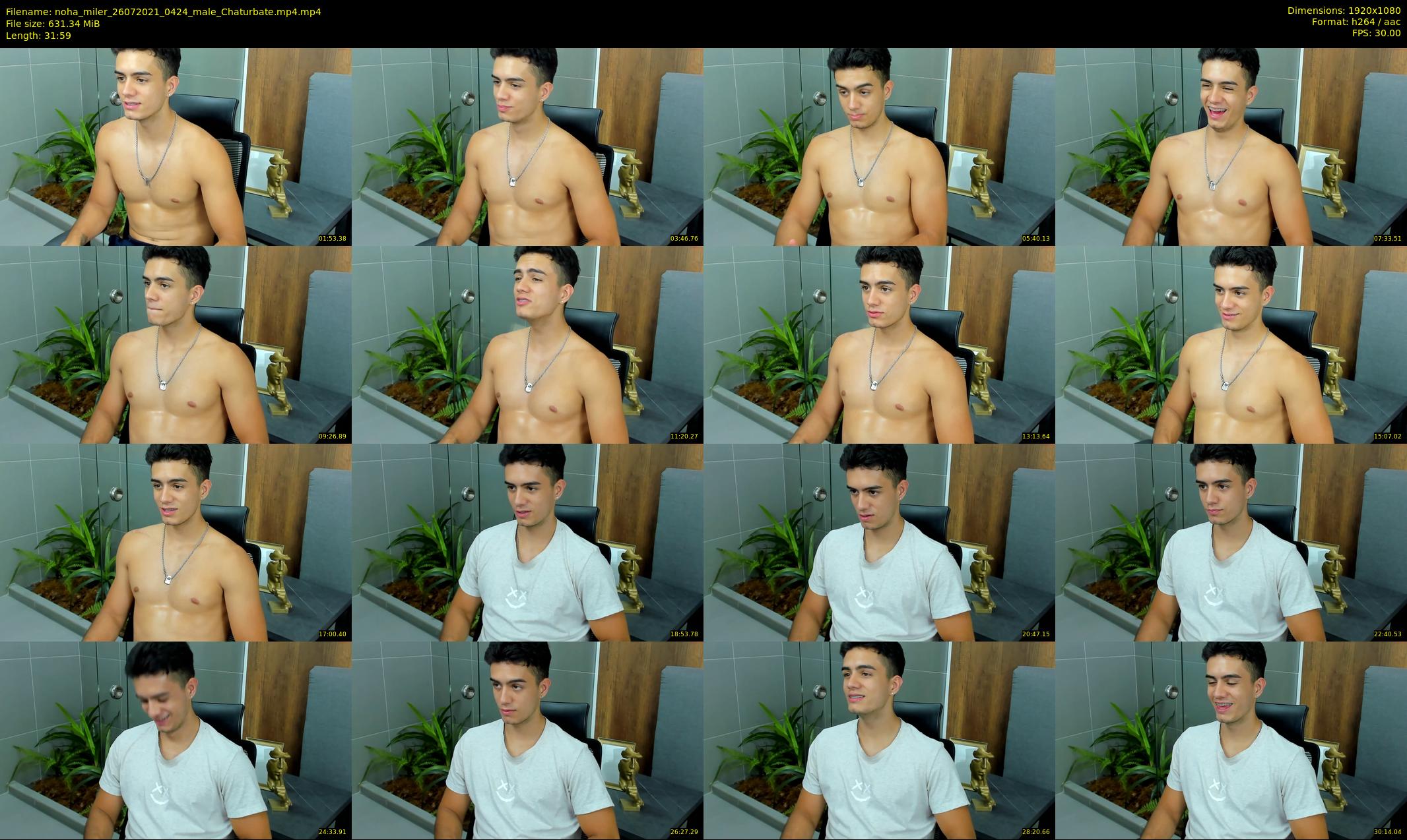 noha_miler — 32 minute Chaturbate male cam show recording, 1080p, Jul 26, 2021