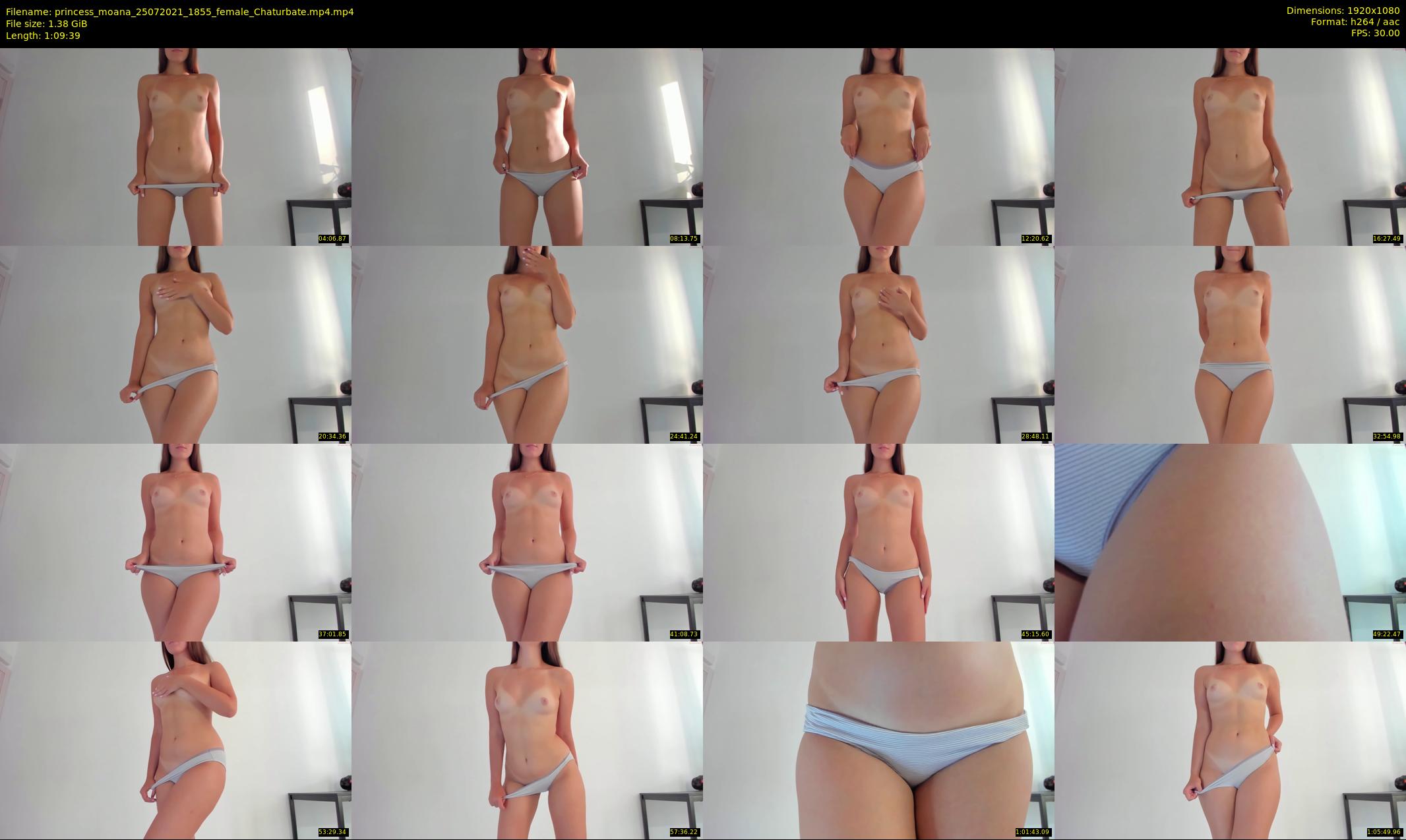 princess_moana — 70 minute Chaturbate female cam show recording, 1080p, Jul 25, 2021