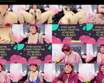 pyrowayne — 74 minute Chaturbate female cam show recording, 1080p, Jul 25, 2021