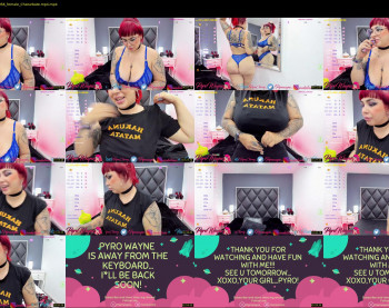 pyrowayne — 52 minute Chaturbate female cam show recording, 1080p, Jul 25, 2021