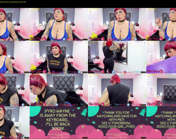 pyrowayne — 50 minute Chaturbate female cam show recording, 1080p, Jul 25, 2021