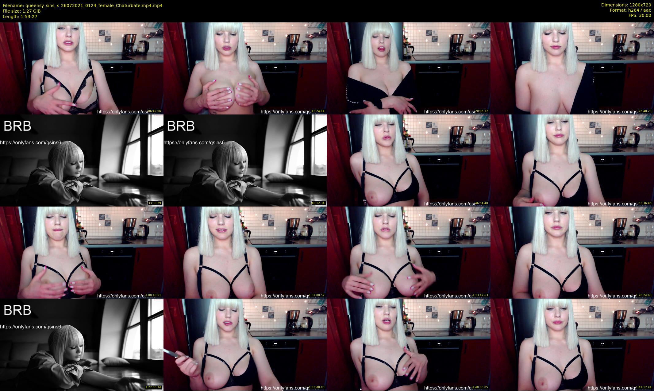 queensy_sins_x — 114 minute Chaturbate female cam show recording, 720p, Jul 26, 2021