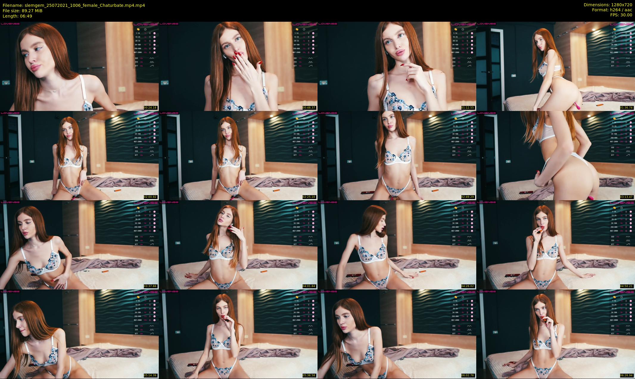 slemgem — 7 minute Chaturbate couple cam show recording, 720p, Jul 25, 2021