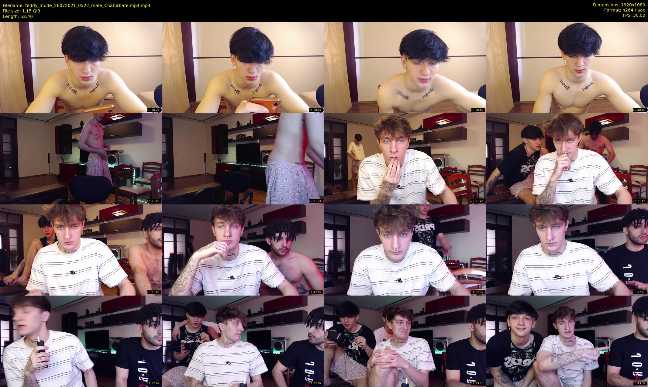 teddy_mode — 54 minute Chaturbate couple cam show recording, 1080p, Jul 26, 2021