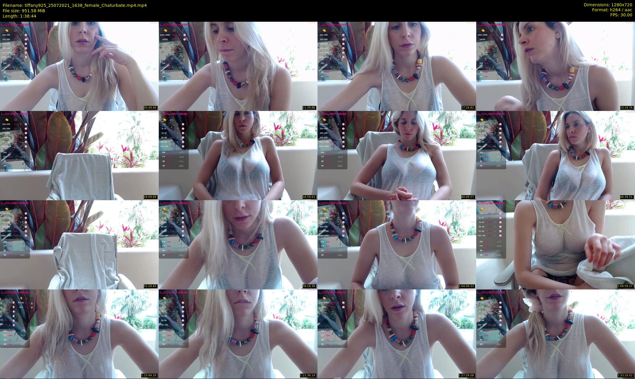 tiffany925 — 99 minute Chaturbate female cam show recording, 720p, Jul 25, 2021