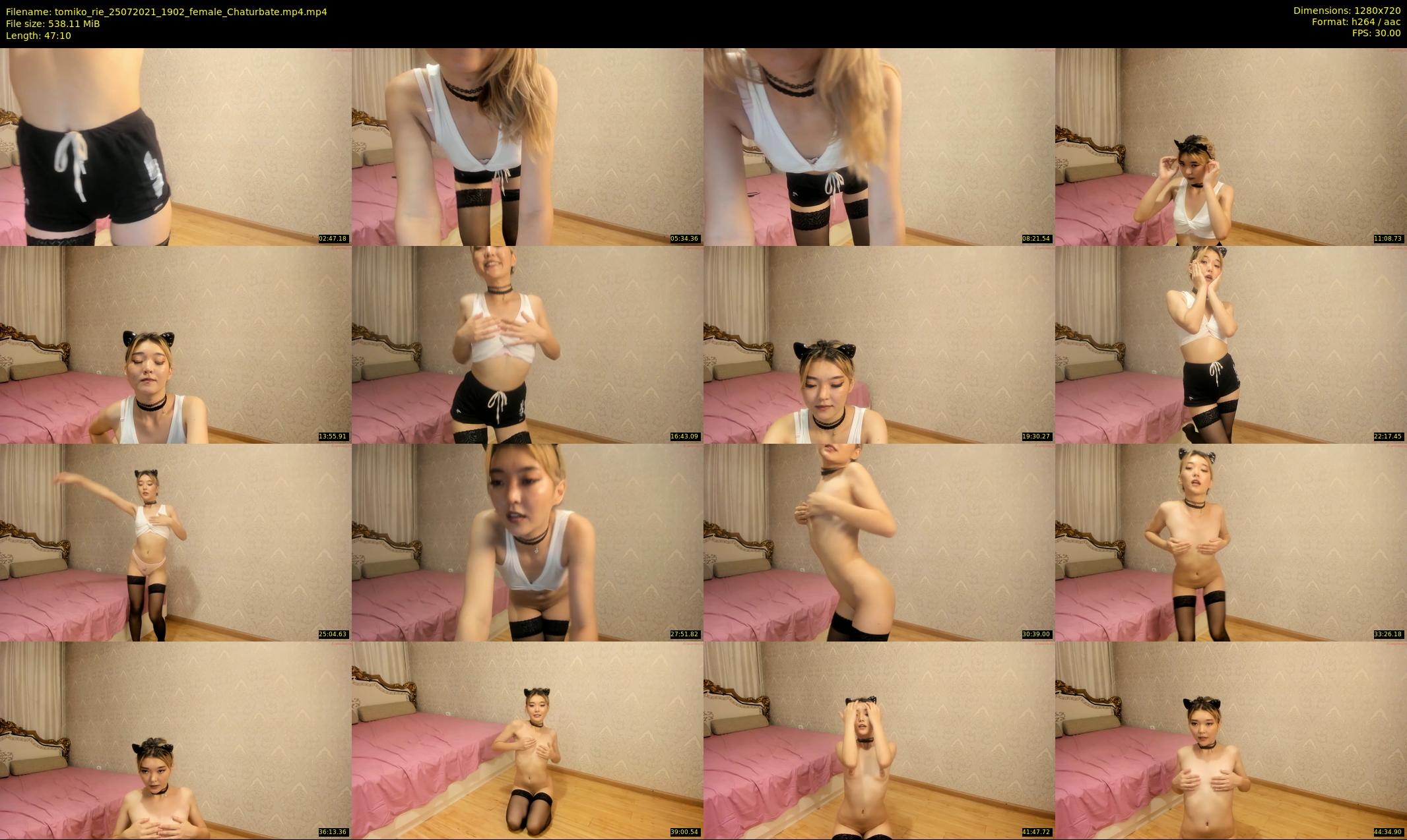 tomiko_rie — 48 minute Chaturbate female cam show recording, 720p, Jul 25, 2021