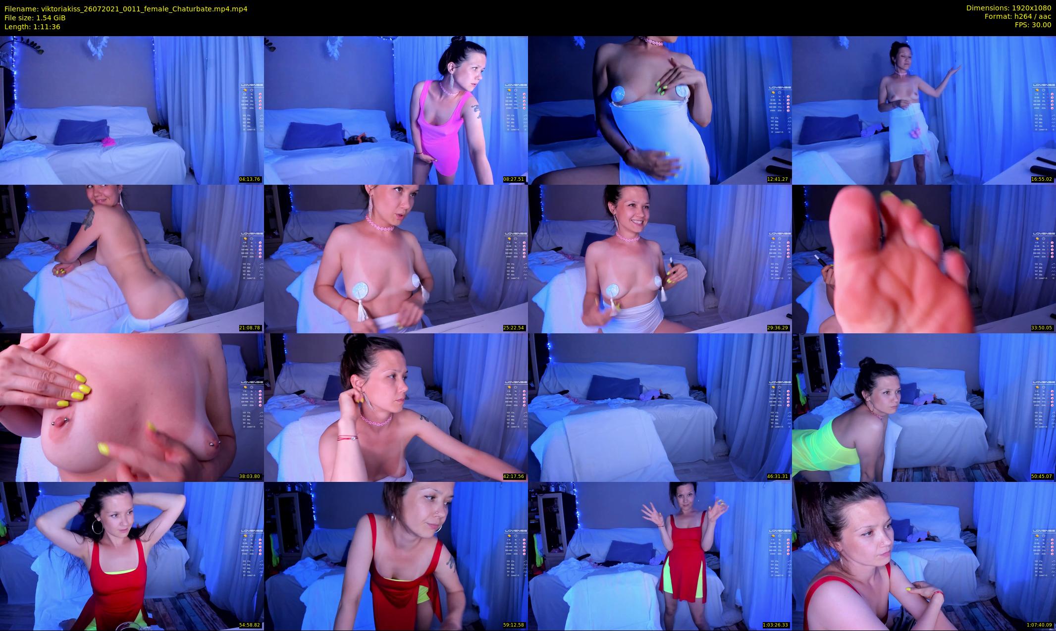 viktoriakiss — 72 minute Chaturbate female cam show recording, 1080p, Jul 26, 2021