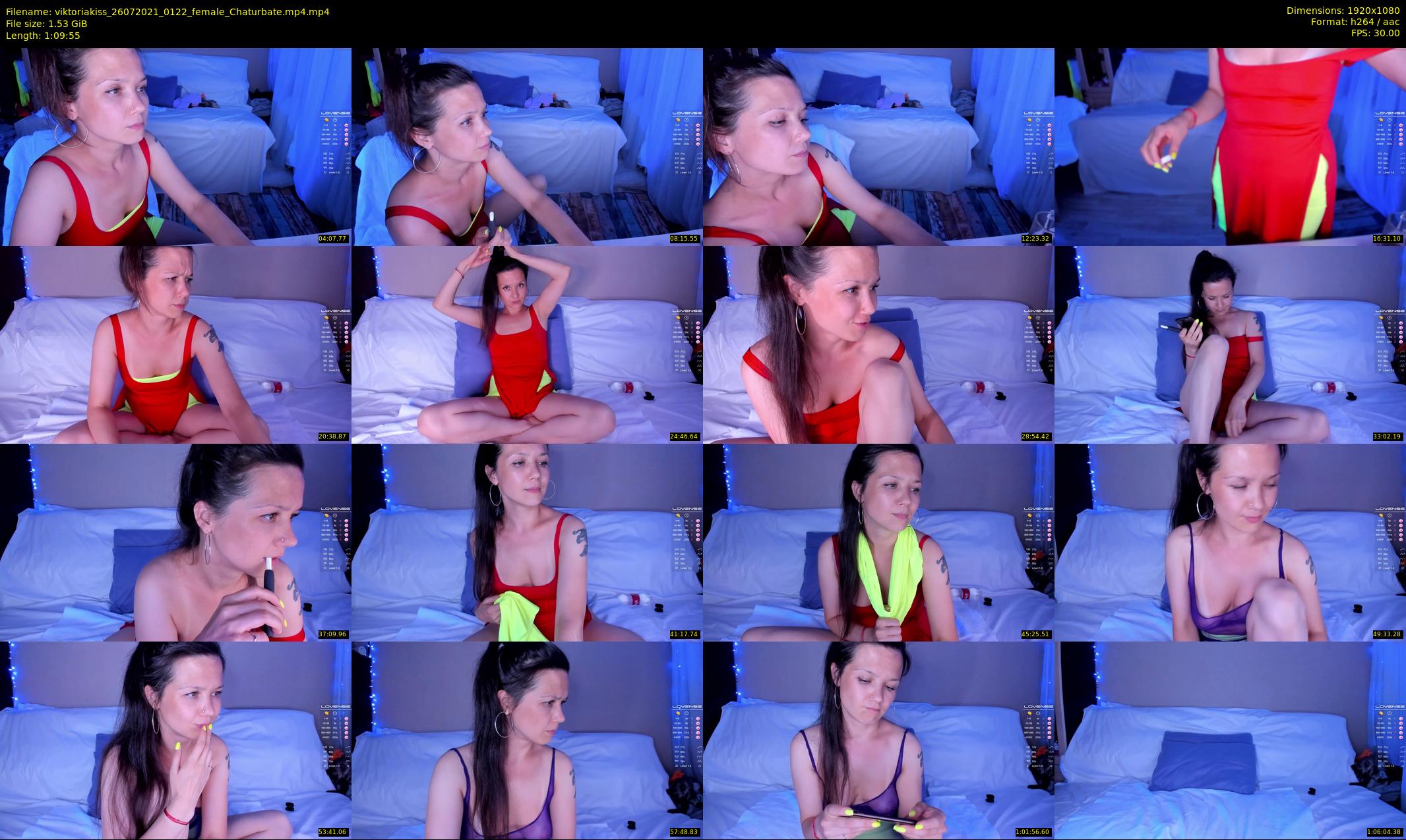 viktoriakiss — 70 minute Chaturbate female cam show recording, 1080p, Jul 26, 2021