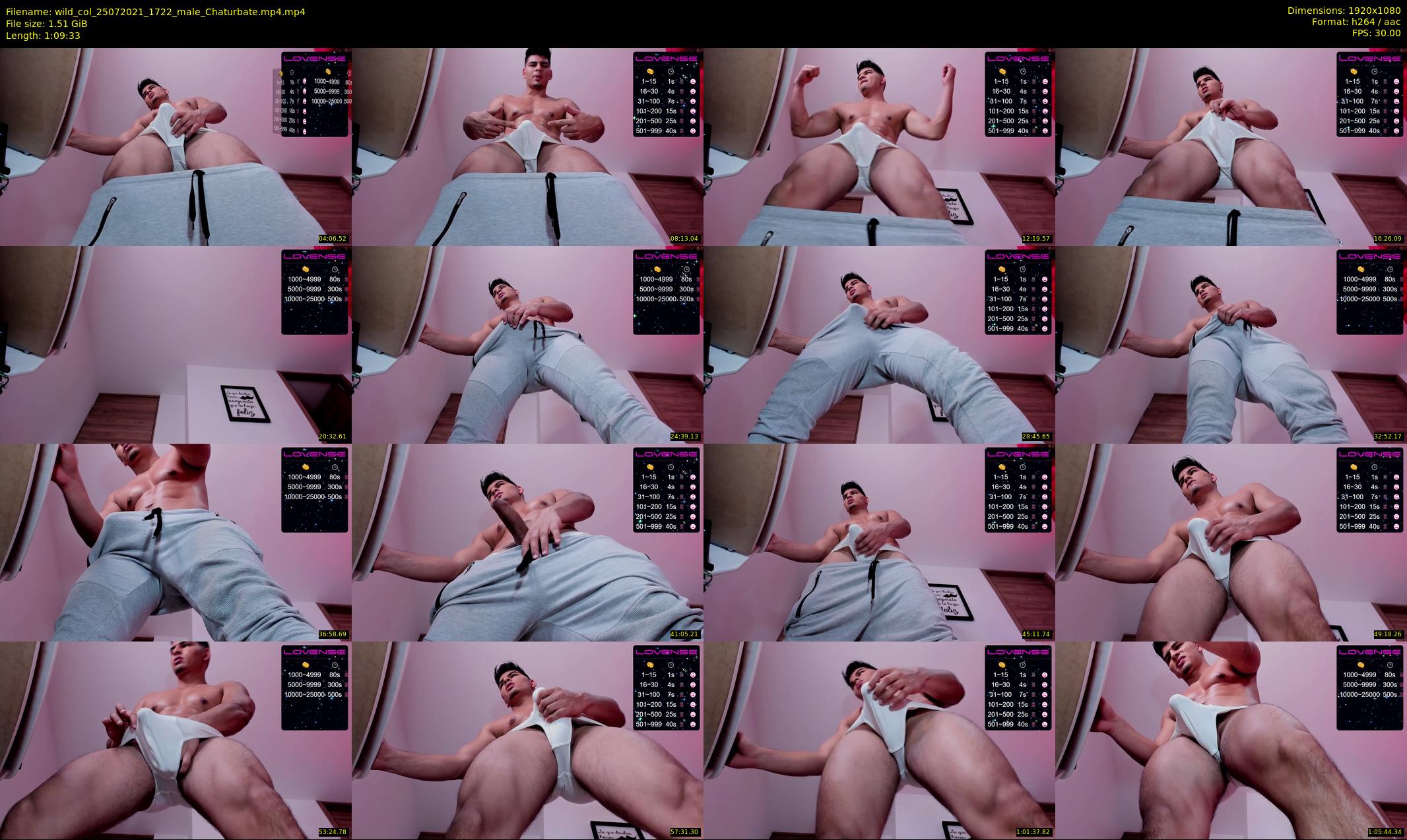 wild_col — 70 minute Chaturbate male cam show recording, 1080p, Jul 25, 2021