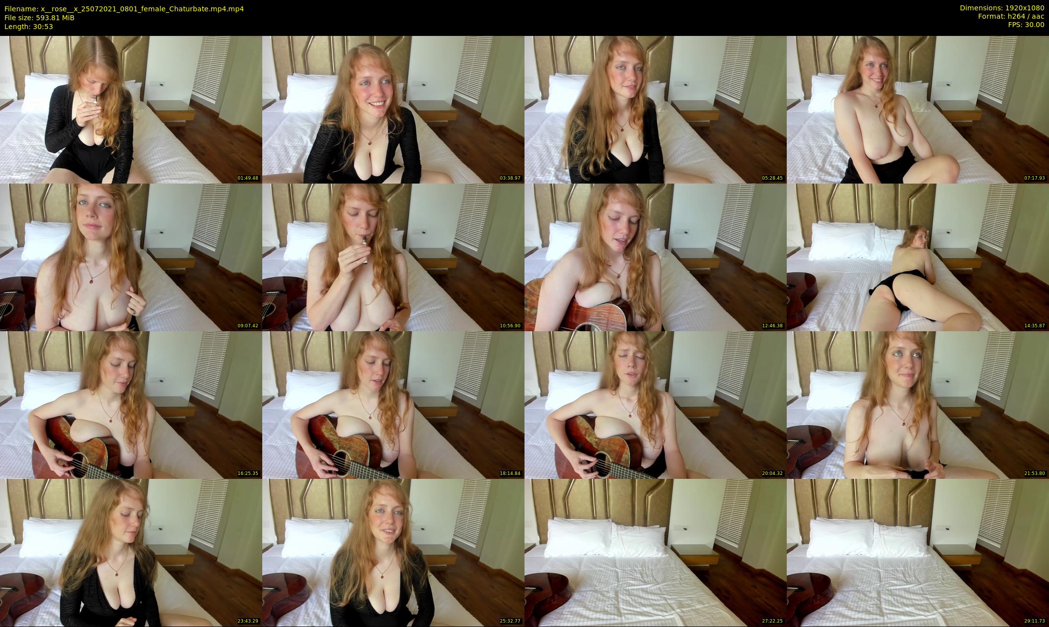 x__rose__x — 31 minute Chaturbate female cam show recording, 1080p, Jul 25, 2021