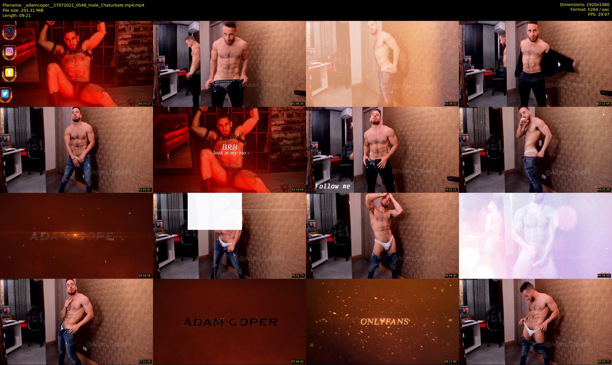 _adamcoper_ — 10 minute Chaturbate male cam show recording, 1080p, Jul 27, 2021