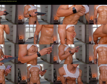 aaronmagnum — 44 minute Chaturbate male cam show recording, 720p, Jul 26, 2021
