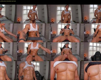 aaronmagnum — 45 minute Chaturbate male cam show recording, 720p, Jul 26, 2021