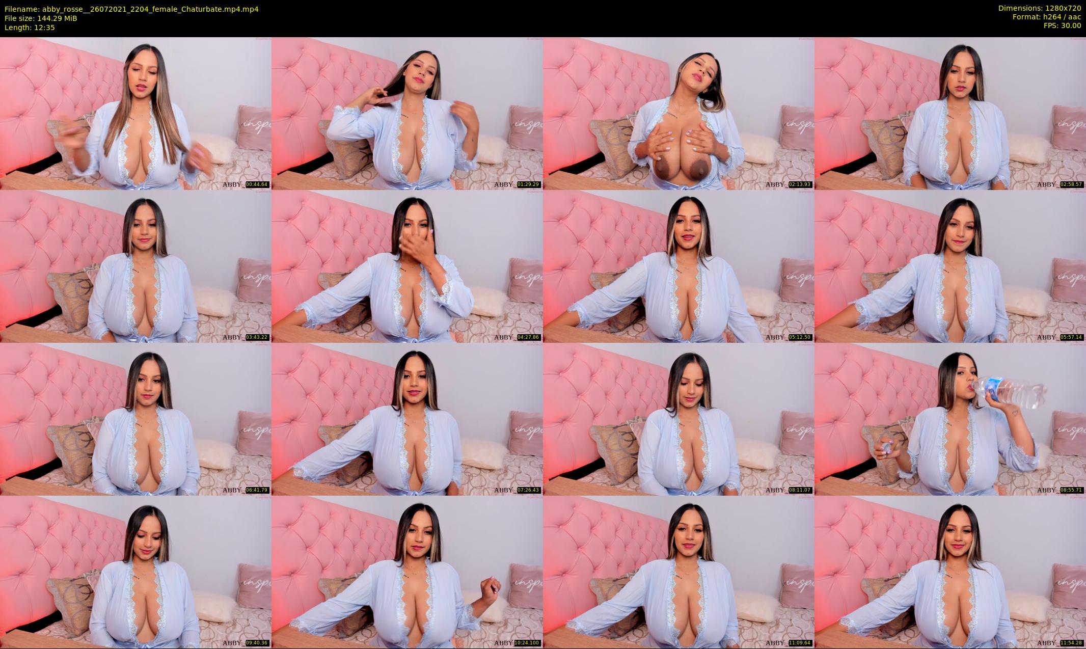 abby_rosse_ — 13 minute Chaturbate female cam show recording, 720p, Jul 26, 2021