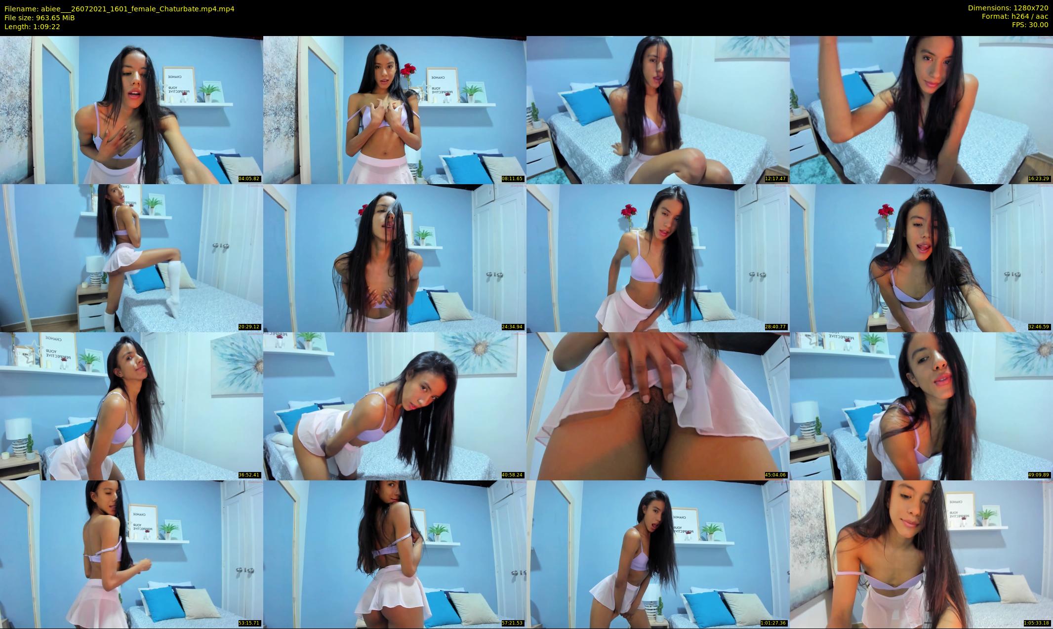 abiee__ — 70 minute Chaturbate female cam show recording, 720p, Jul 26, 2021