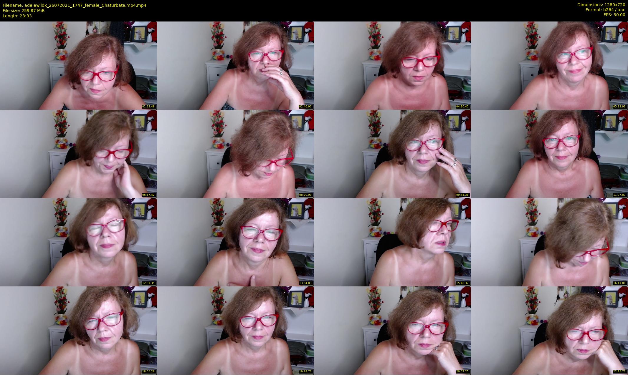 adelewildx — 24 minute Chaturbate female cam show recording, 720p, Jul 26, 2021