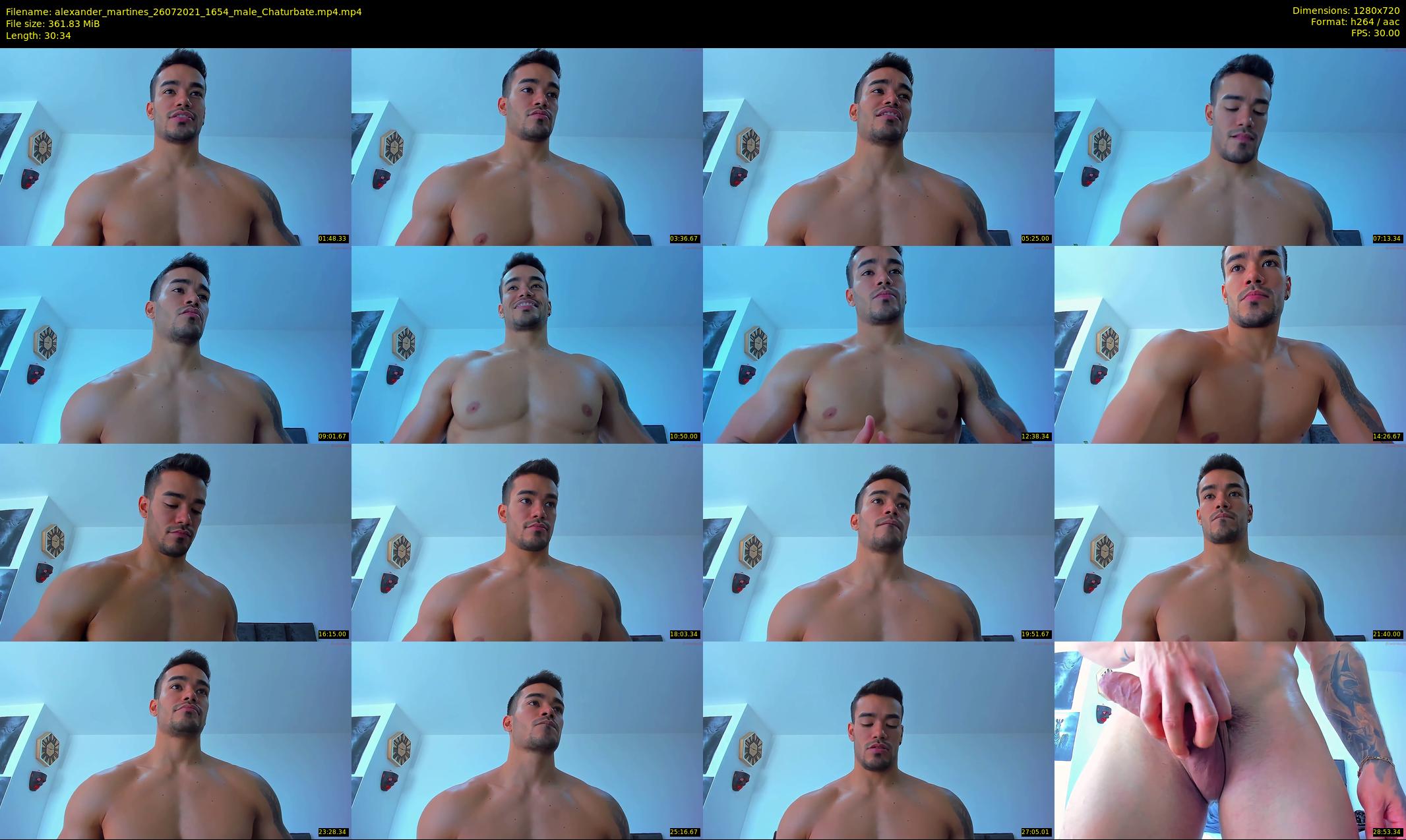 alexander_martines — 31 minute Chaturbate male cam show recording, 720p, Jul 26, 2021