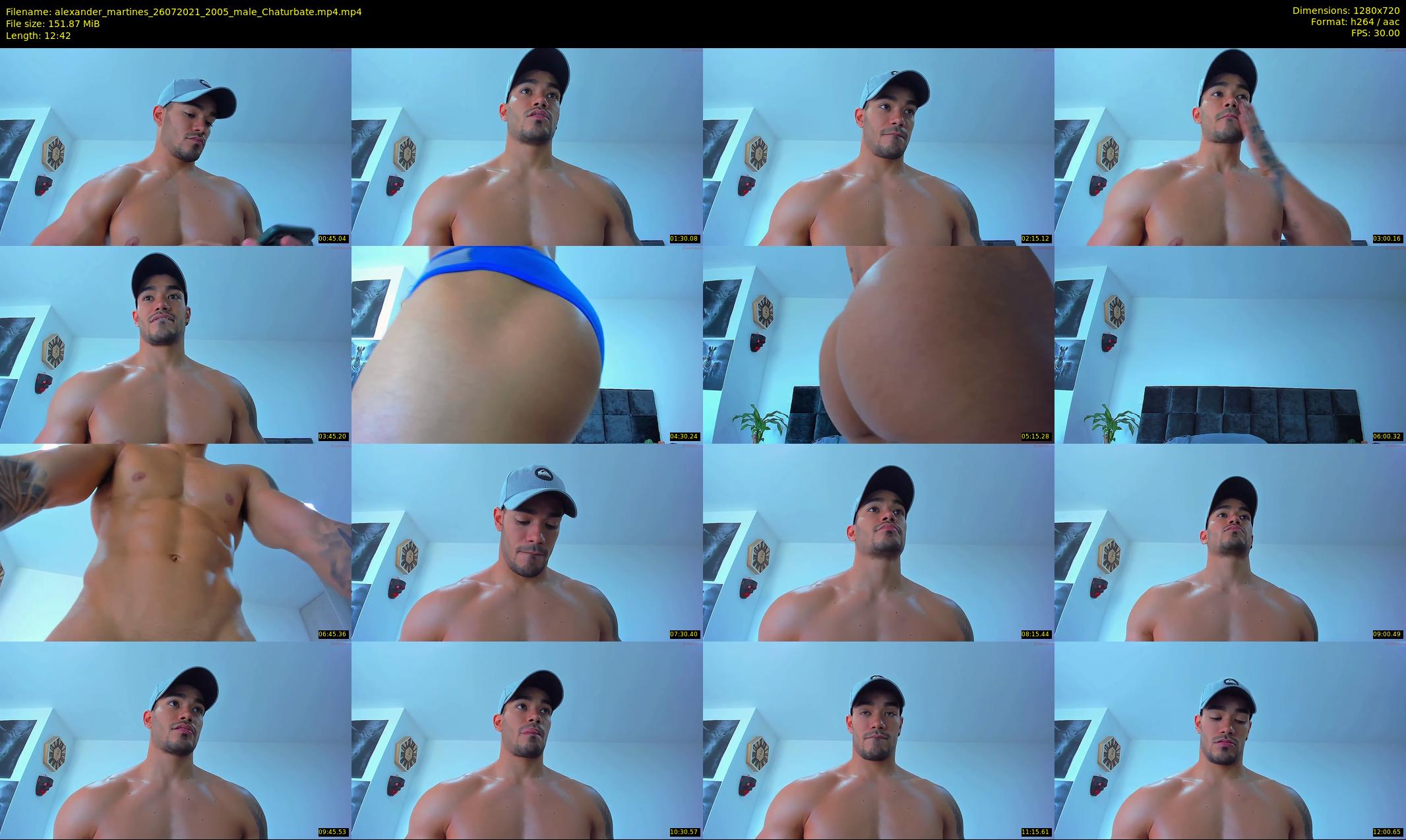 alexander_martines — 13 minute Chaturbate male cam show recording, 720p, Jul 26, 2021