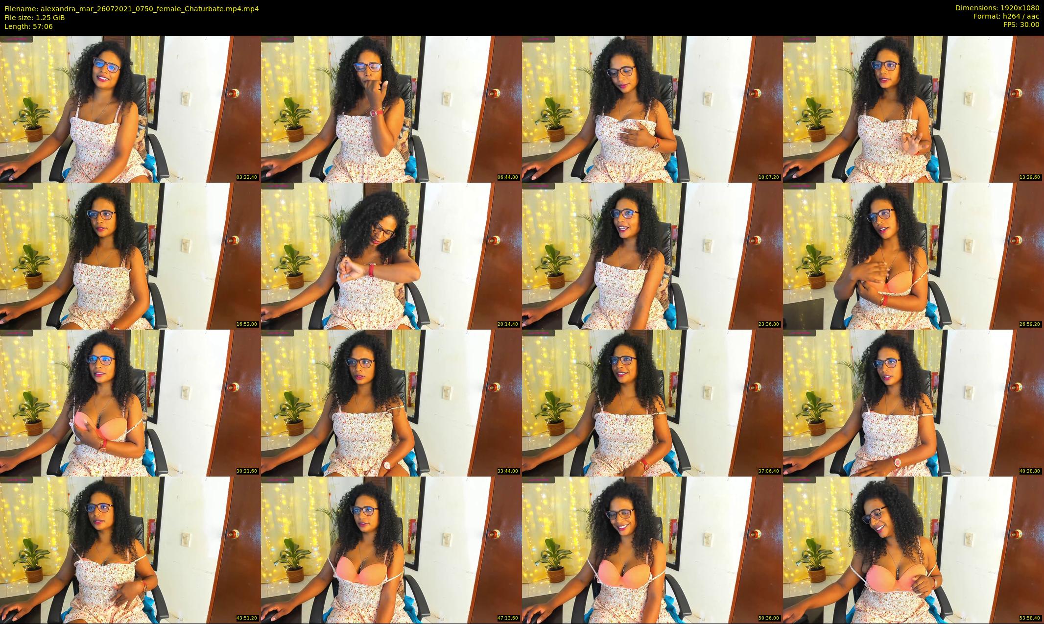 alexandra_mar — 58 minute Chaturbate female cam show recording, 1080p, Jul 26, 2021