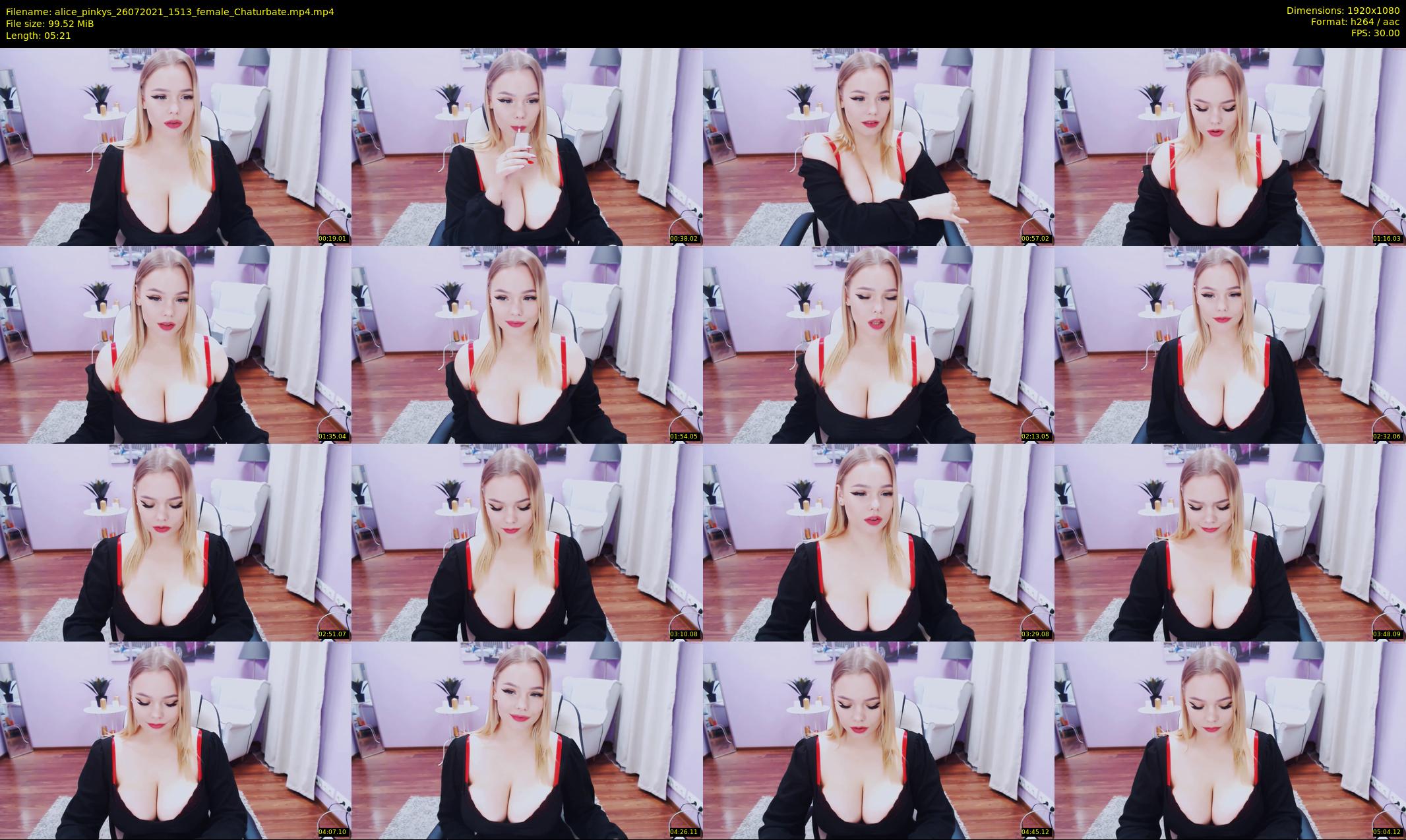 alice_pinkys — 6 minute Chaturbate female cam show recording, 1080p, Jul 26, 2021