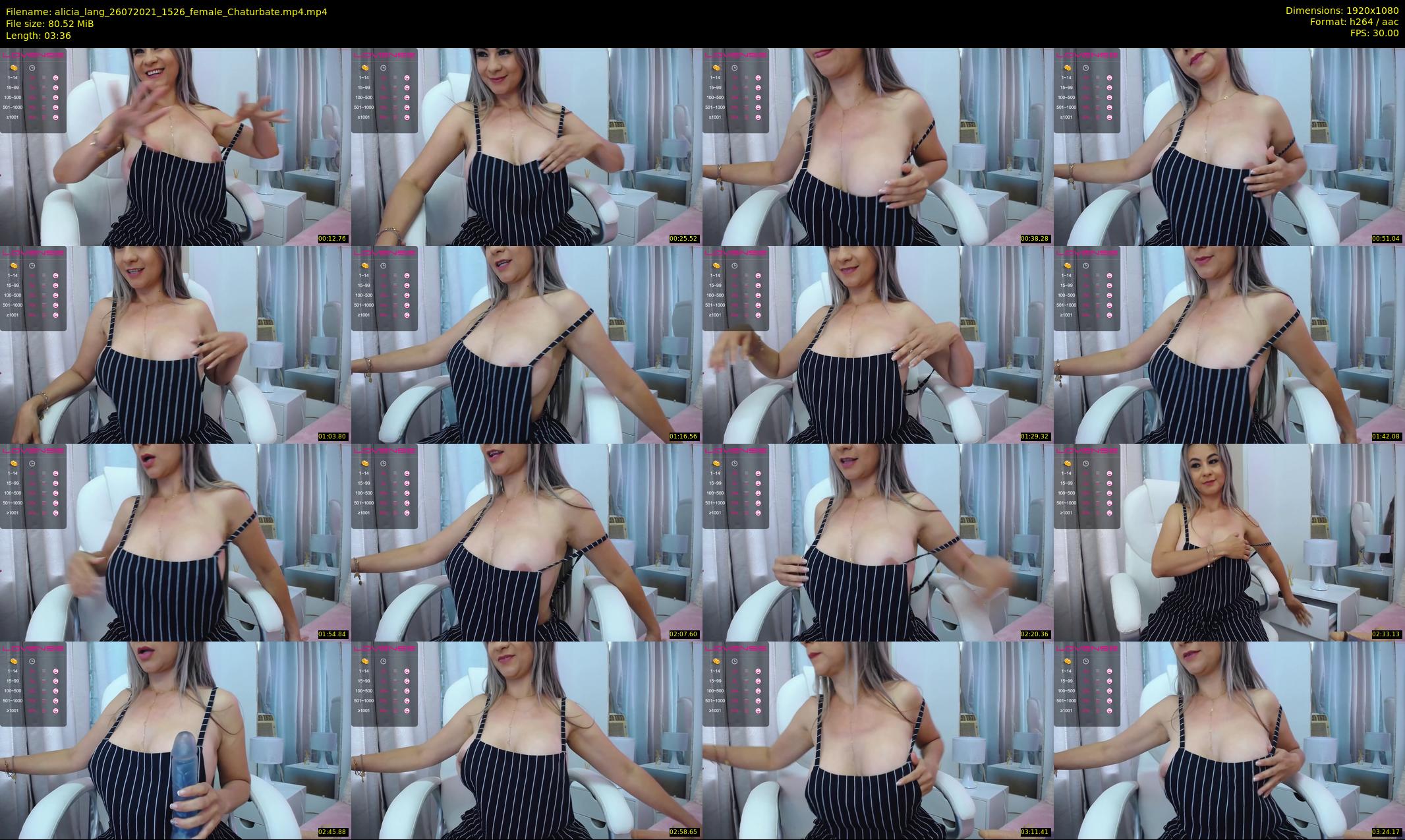alicia_lang — 4 minute Chaturbate female cam show recording, 1080p, Jul 26, 2021