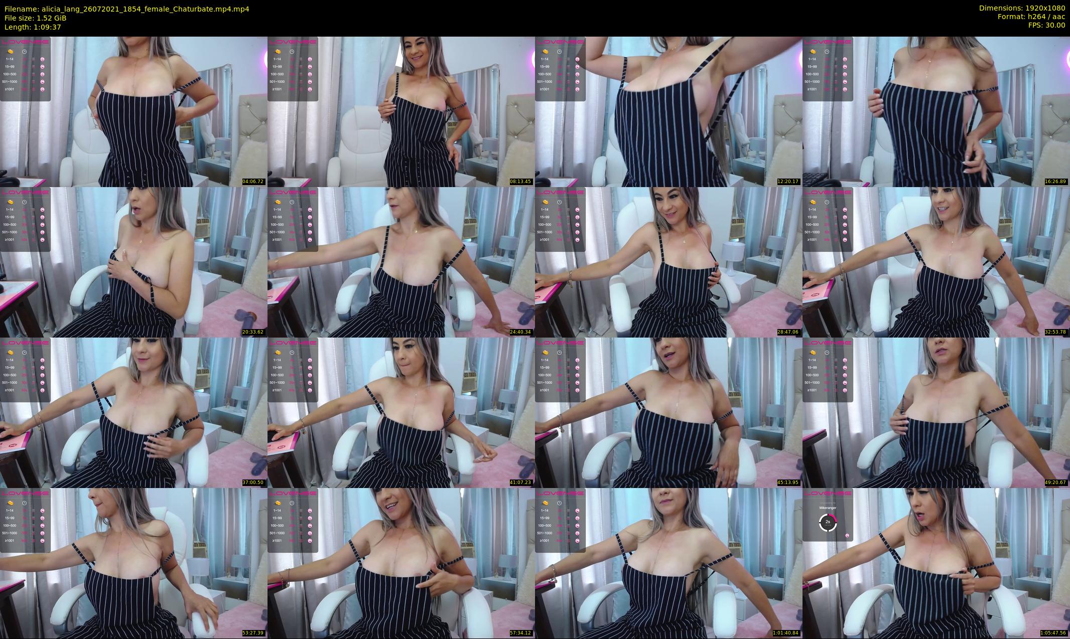 alicia_lang — 70 minute Chaturbate female cam show recording, 1080p, Jul 26, 2021