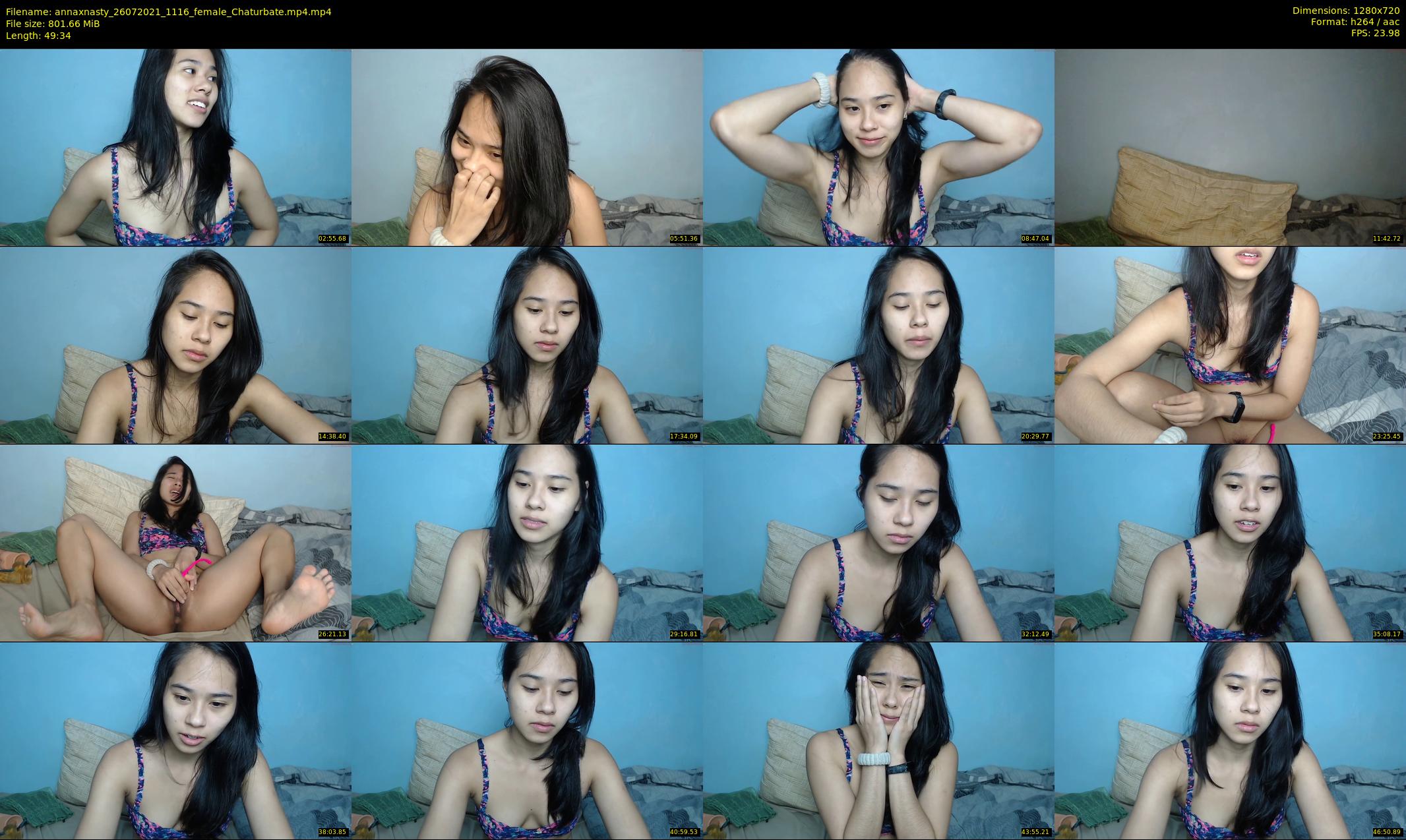 annaxnasty — 50 minute Chaturbate female cam show recording, 720p, Jul 26, 2021