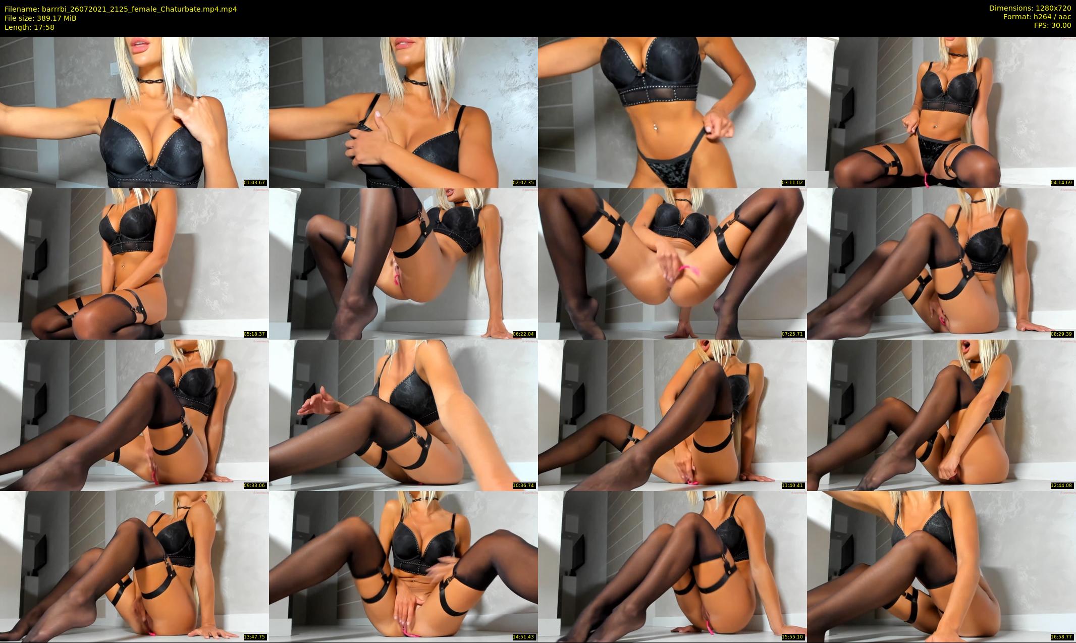 barrrbi — 18 minute Chaturbate female cam show recording, 720p, Jul 26, 2021