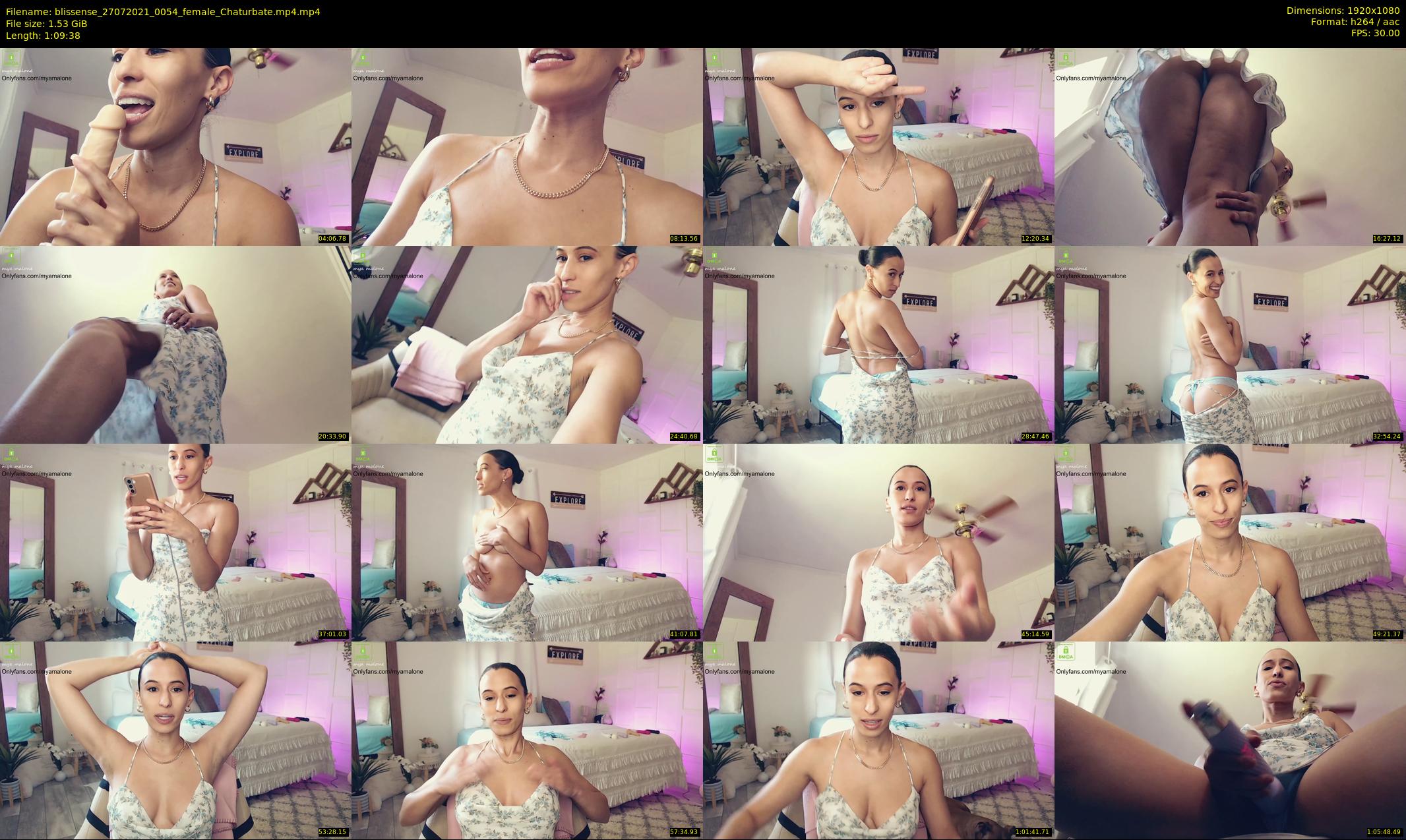 blissense — 70 minute Chaturbate female cam show recording, 1080p, Jul 27, 2021