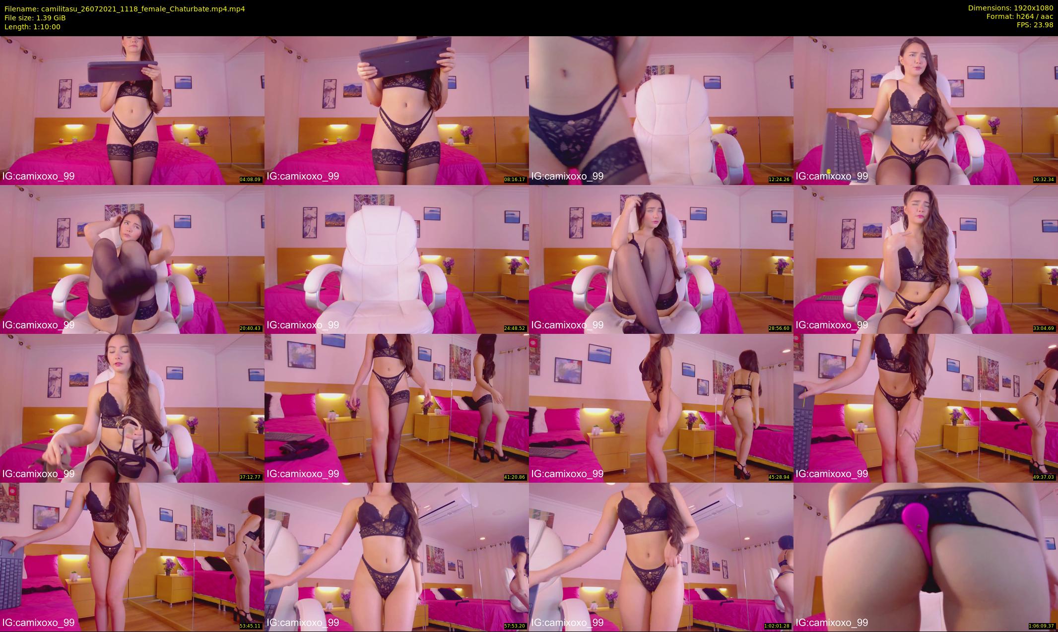 camilitasu — 70 minute Chaturbate female cam show recording, 1080p, Jul 26, 2021
