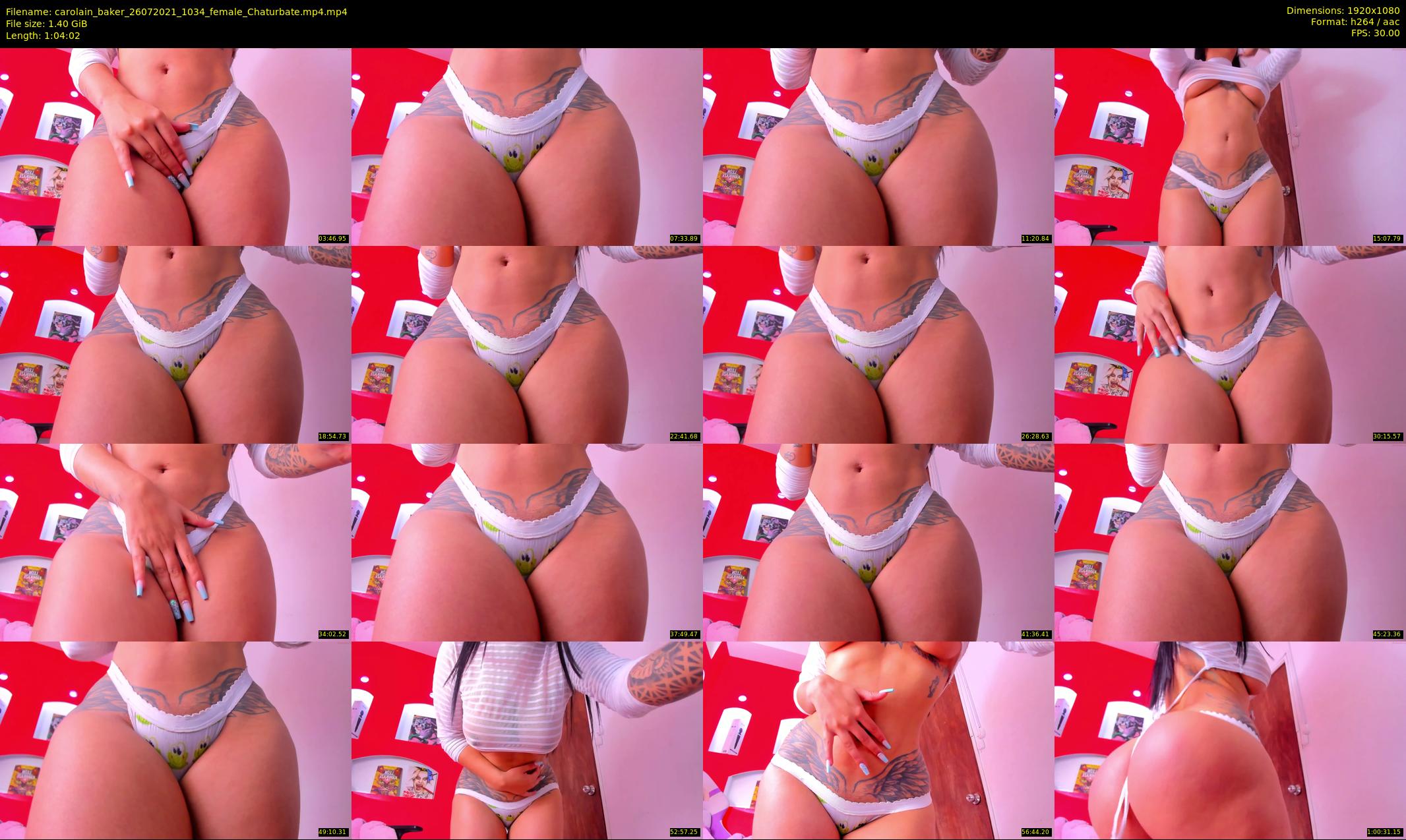 carolain_baker — 65 minute Chaturbate female cam show recording, 1080p, Jul 26, 2021