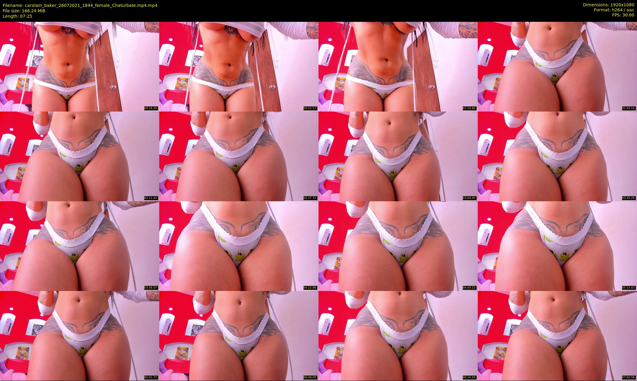 carolain_baker — 8 minute Chaturbate female cam show recording, 1080p, Jul 26, 2021