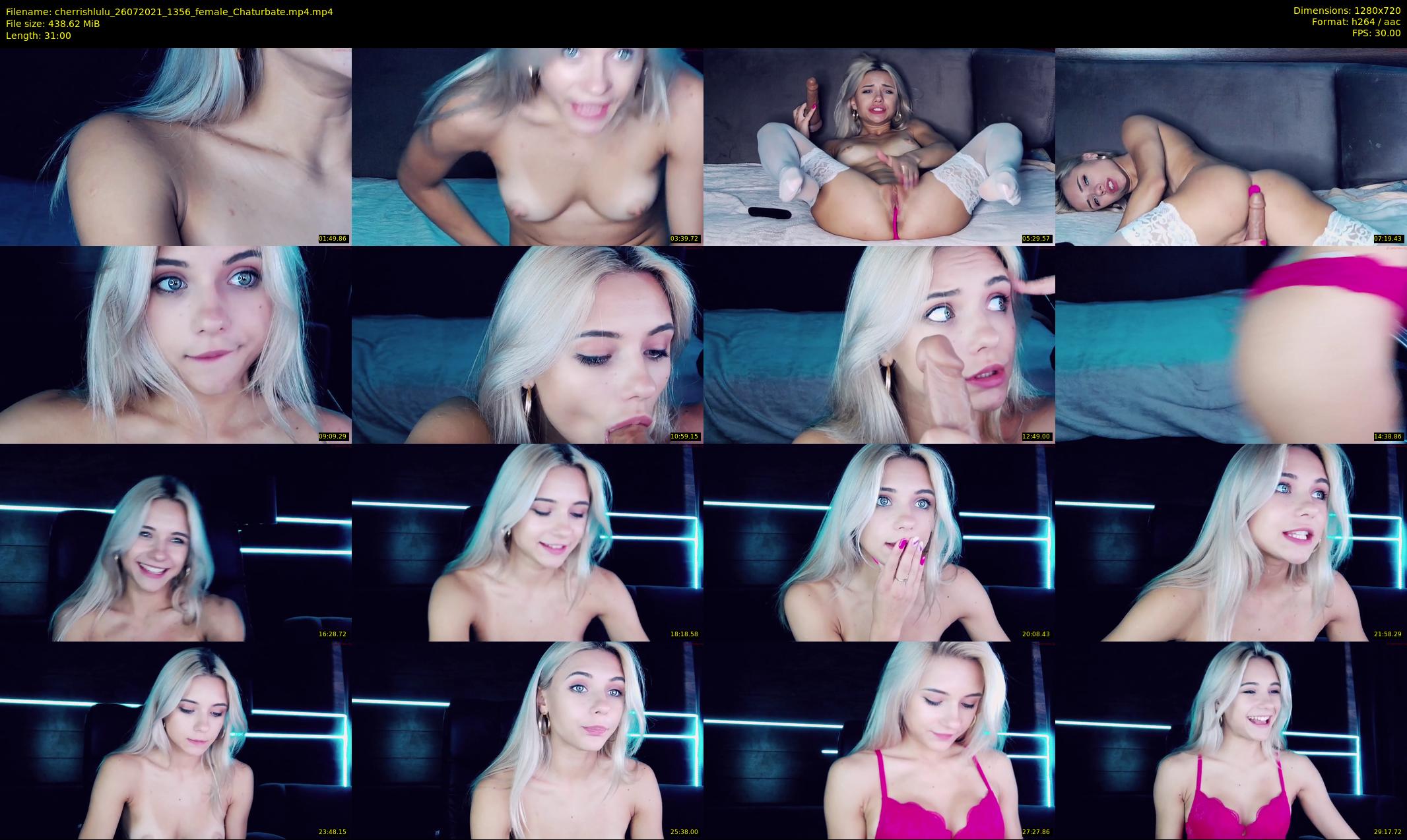 cherrishlulu — 31 minute Chaturbate female cam show recording, 720p, Jul 26, 2021