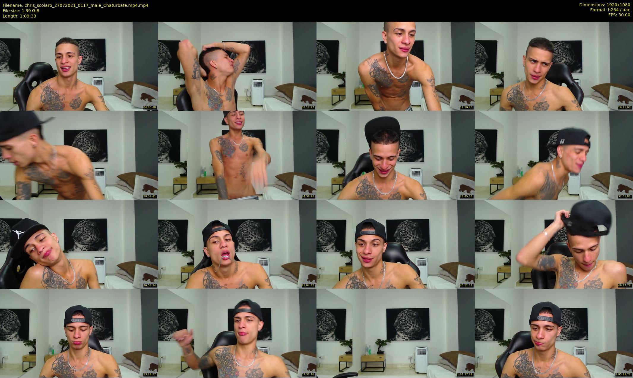 chris_scolaro — 70 minute Chaturbate male cam show recording, 1080p, Jul 27, 2021