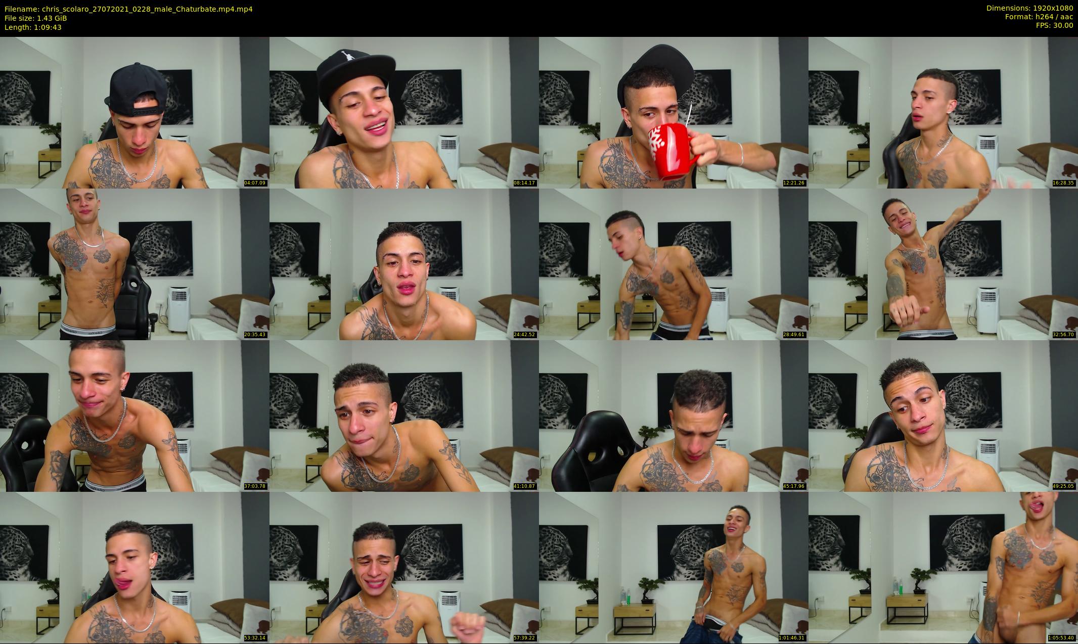 chris_scolaro — 70 minute Chaturbate male cam show recording, 1080p, Jul 27, 2021