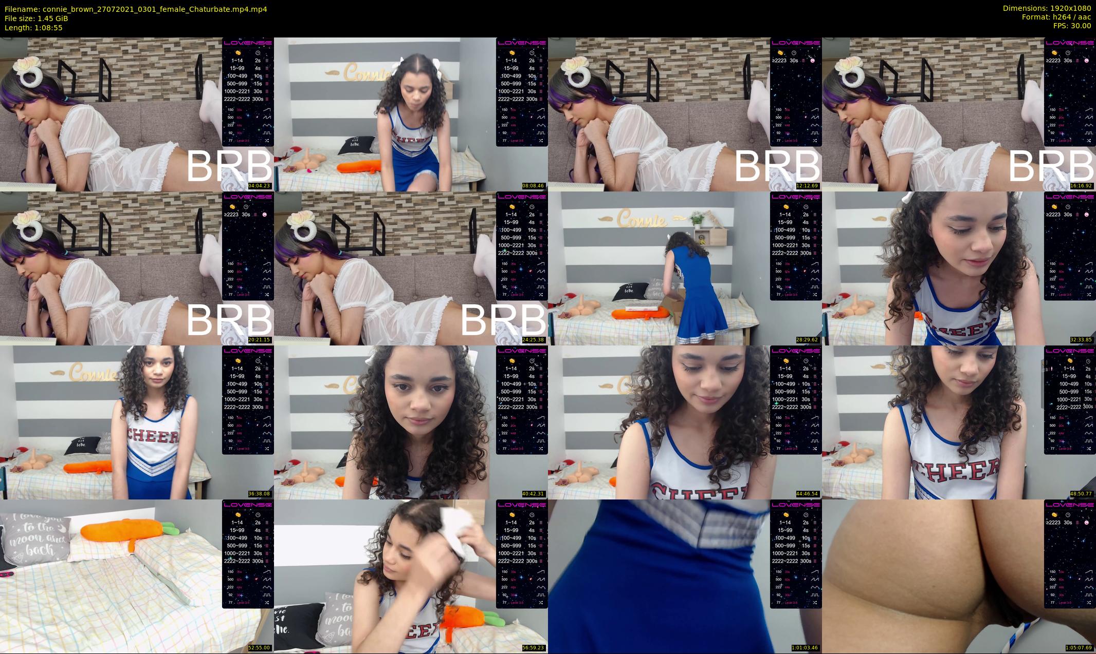 connie_brown — 69 minute Chaturbate female cam show recording, 1080p, Jul 27, 2021