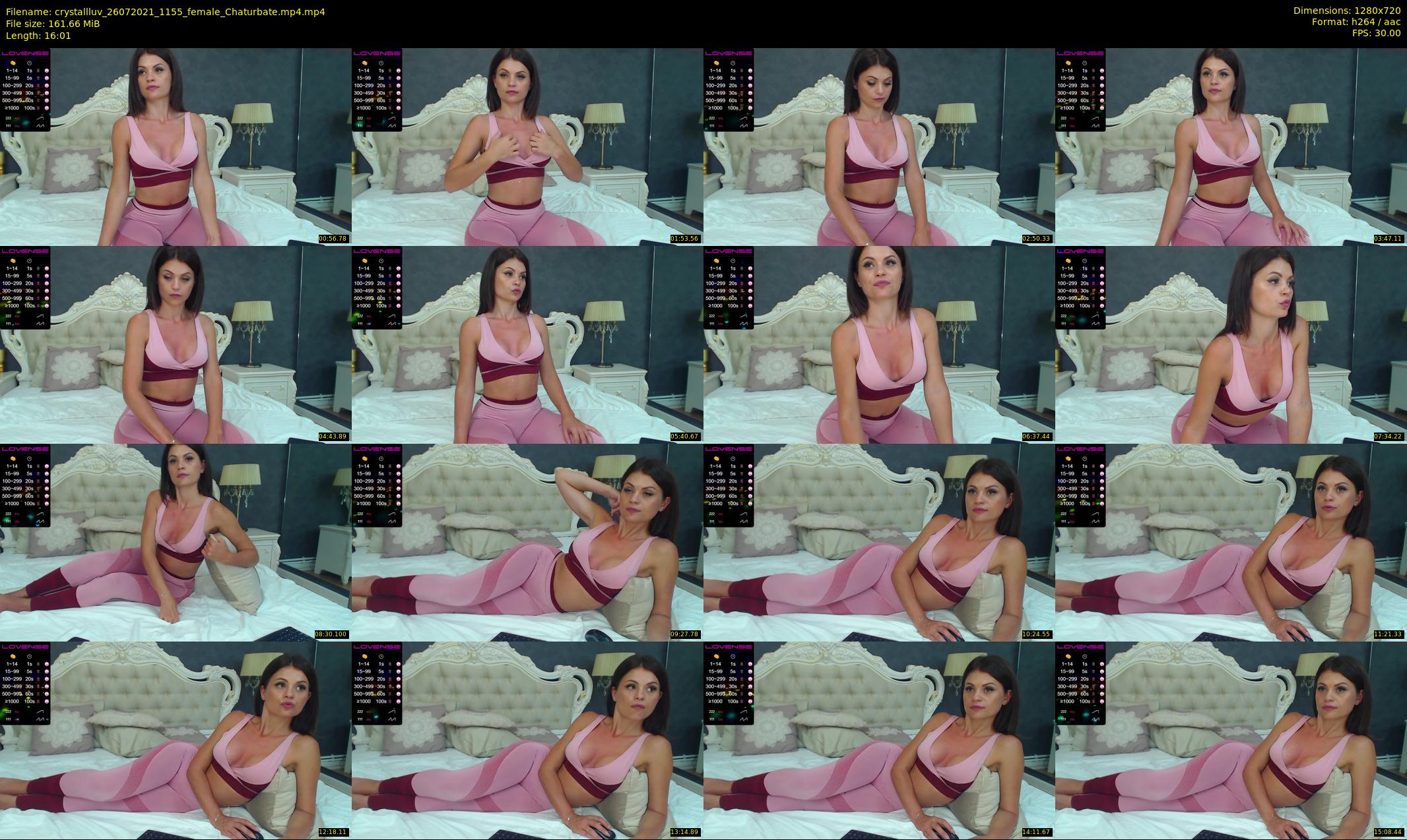 crystallluv — 17 minute Chaturbate female cam show recording, 720p, Jul 26, 2021