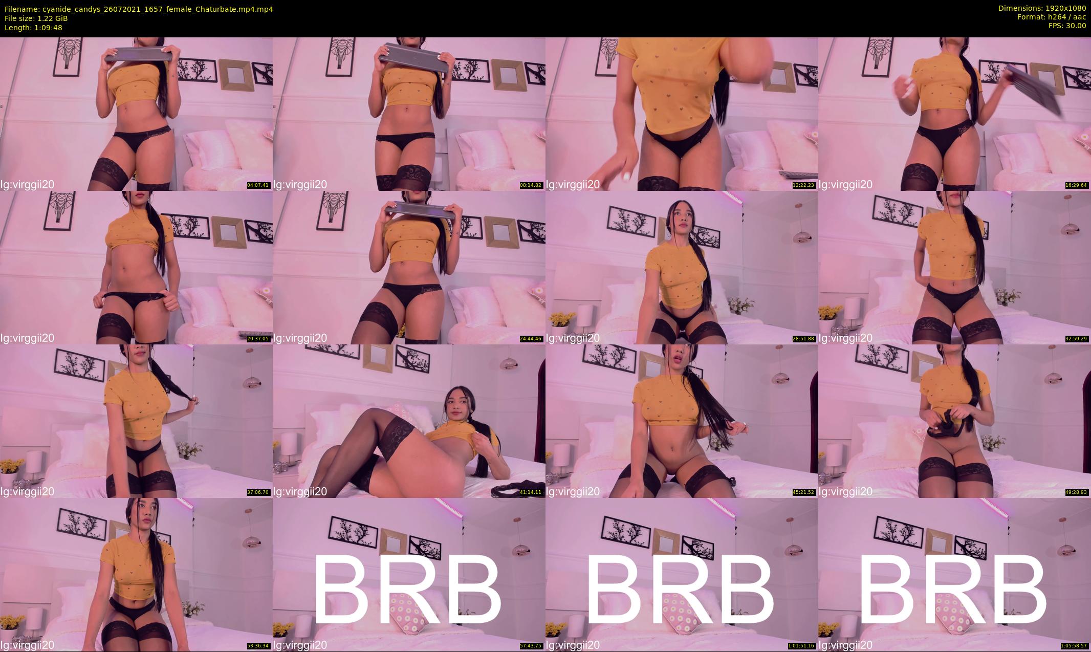 cyanide_candys — 70 minute Chaturbate female cam show recording, 1080p, Jul 26, 2021