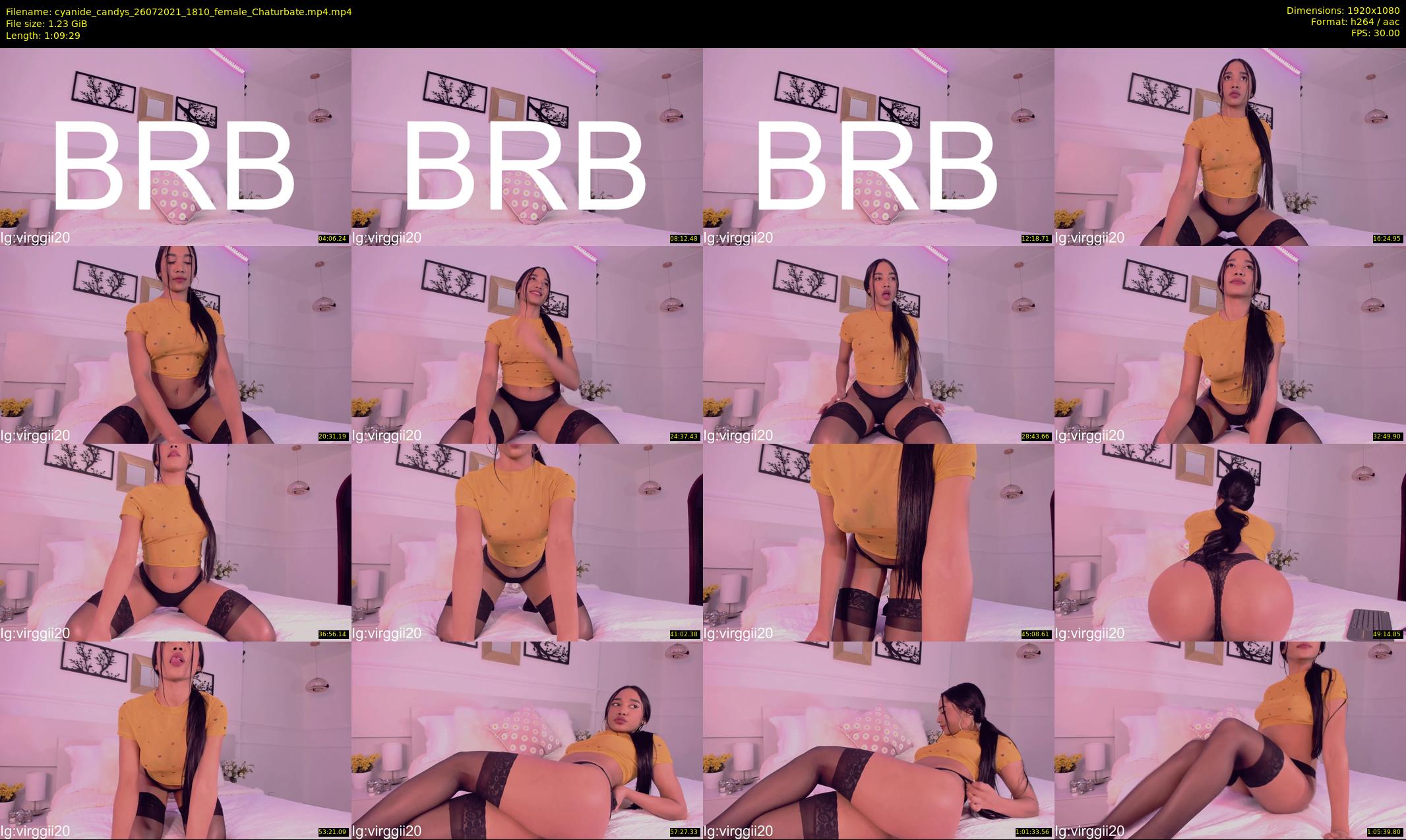 cyanide_candys — 70 minute Chaturbate female cam show recording, 1080p, Jul 26, 2021