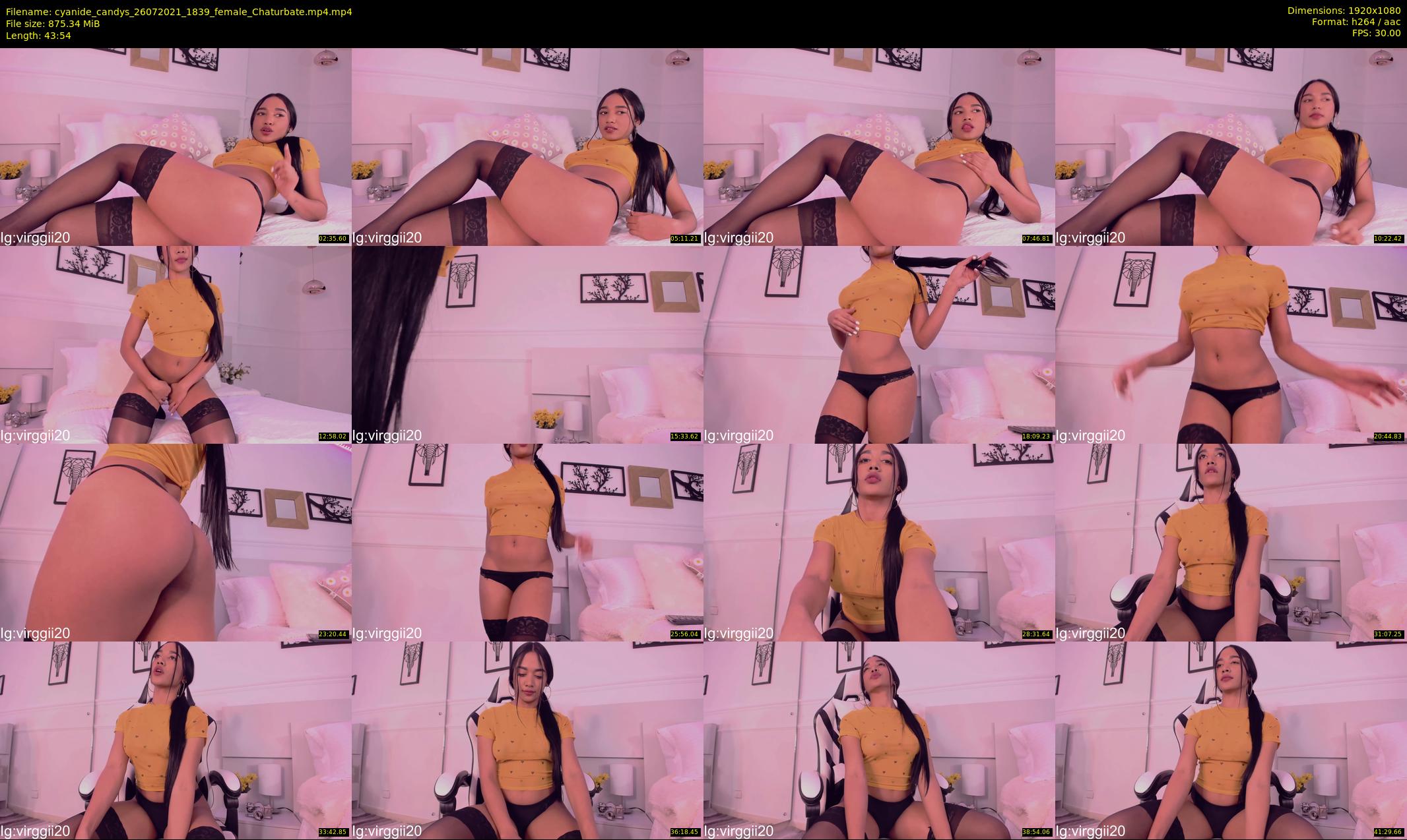 cyanide_candys — 44 minute Chaturbate female cam show recording, 1080p, Jul 26, 2021