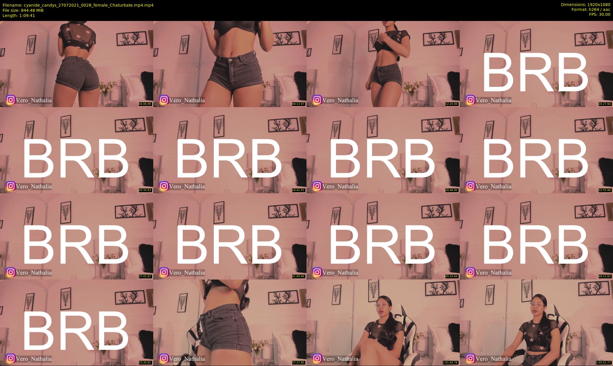 cyanide_candys — 70 minute Chaturbate female cam show recording, 1080p, Jul 27, 2021