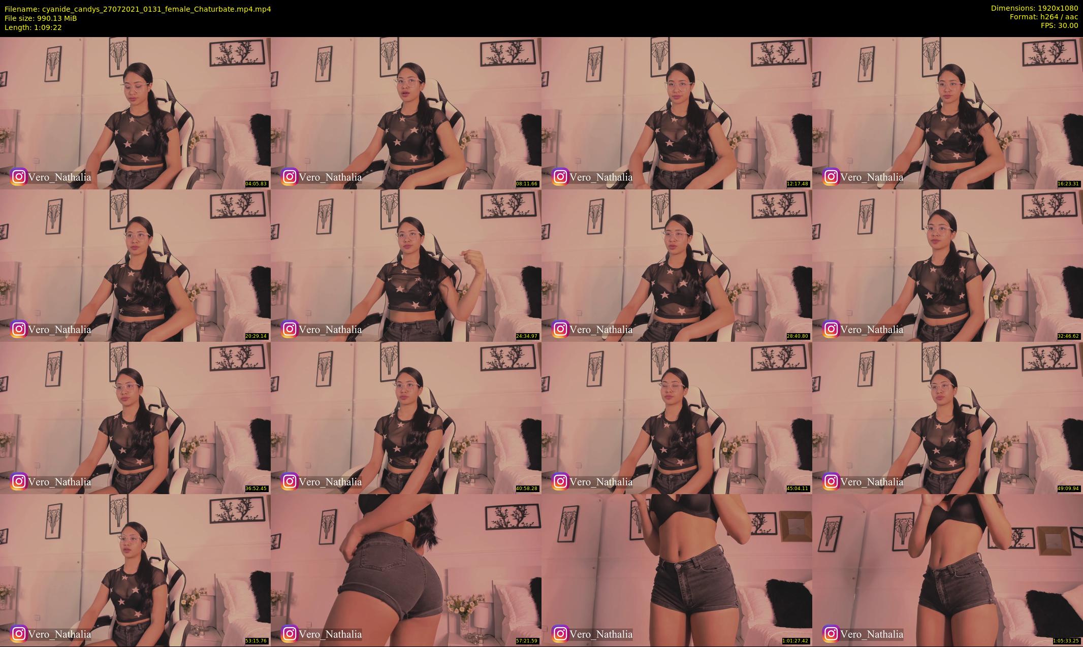 cyanide_candys — 70 minute Chaturbate female cam show recording, 1080p, Jul 27, 2021