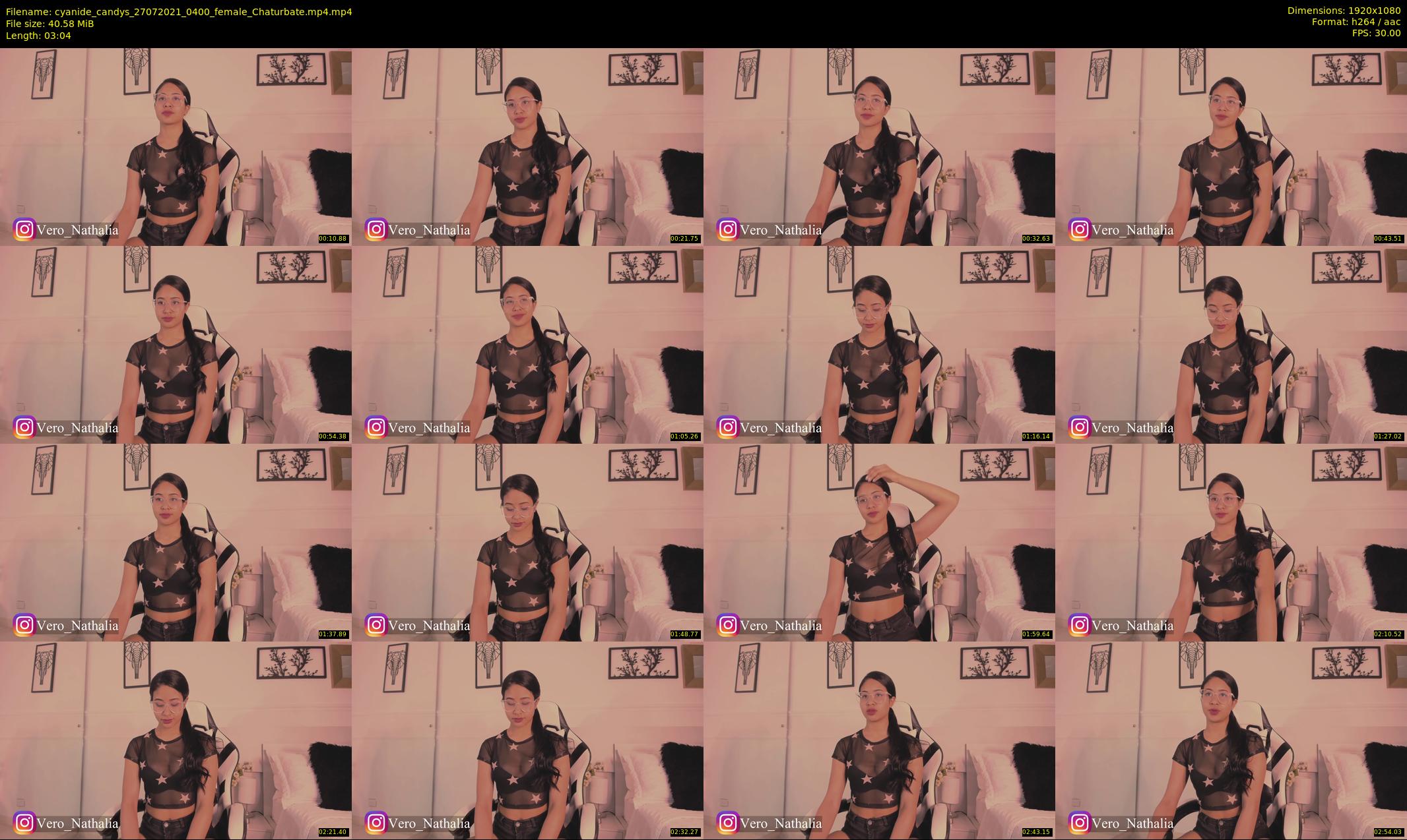 cyanide_candys — 4 minute Chaturbate female cam show recording, 1080p, Jul 27, 2021