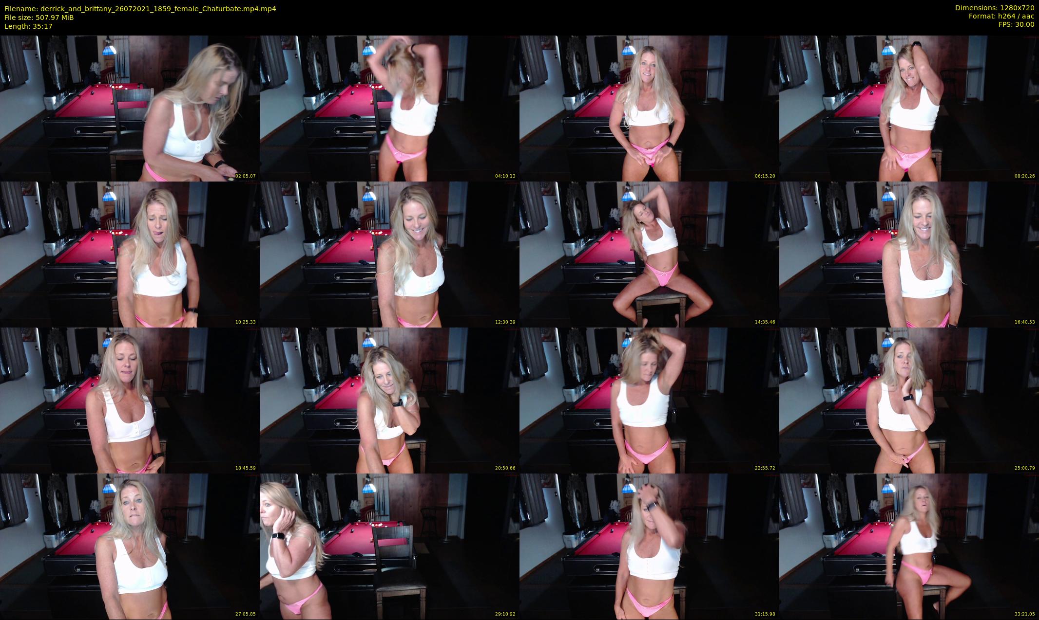 derrick_and_brittany — 36 minute Chaturbate couple cam show recording, 720p, Jul 26, 2021