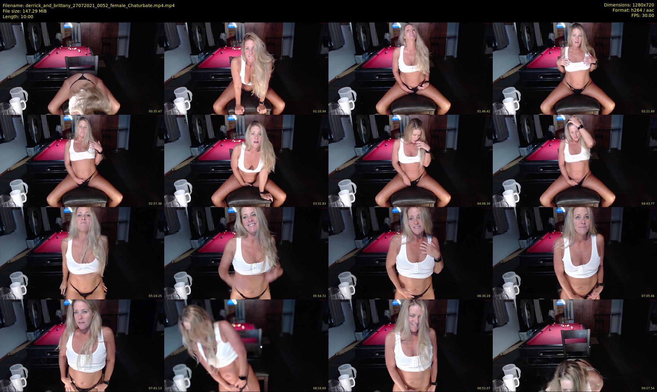 derrick_and_brittany — 10 minute Chaturbate couple cam show recording, 720p, Jul 27, 2021